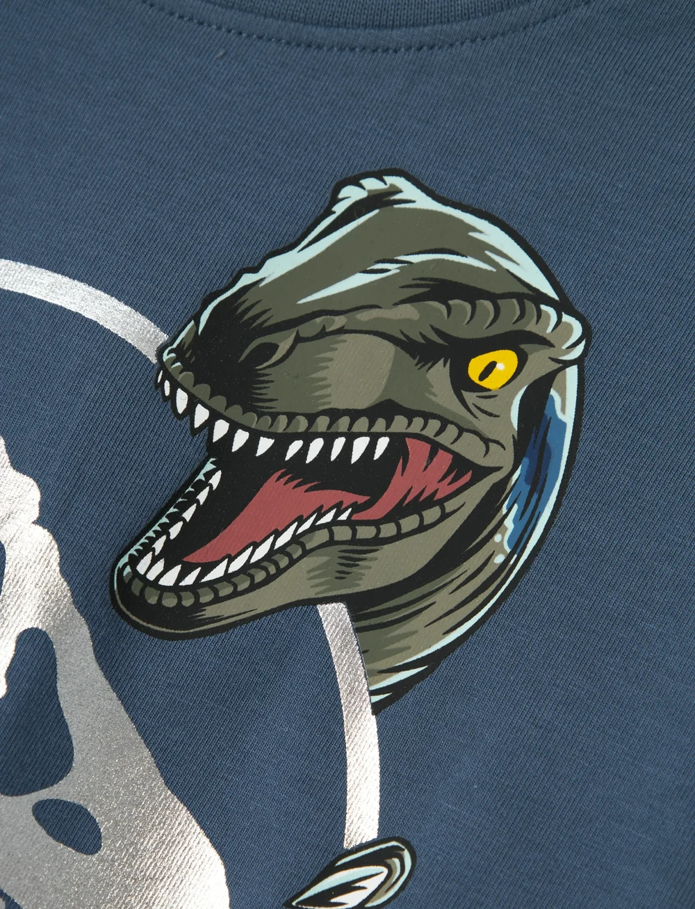 name it - NMMSURINDER JURASSIC LS NREG TOP SKY - langærmede t-shirts - bering sea - 2