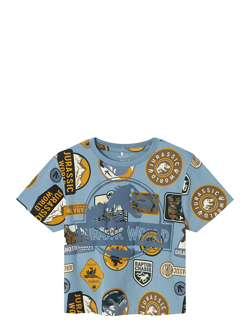 name it - NMMSUNTER JURASSIC SS NREG TOP SKY - lyhythihaiset t-paidat - mountain spring - 0