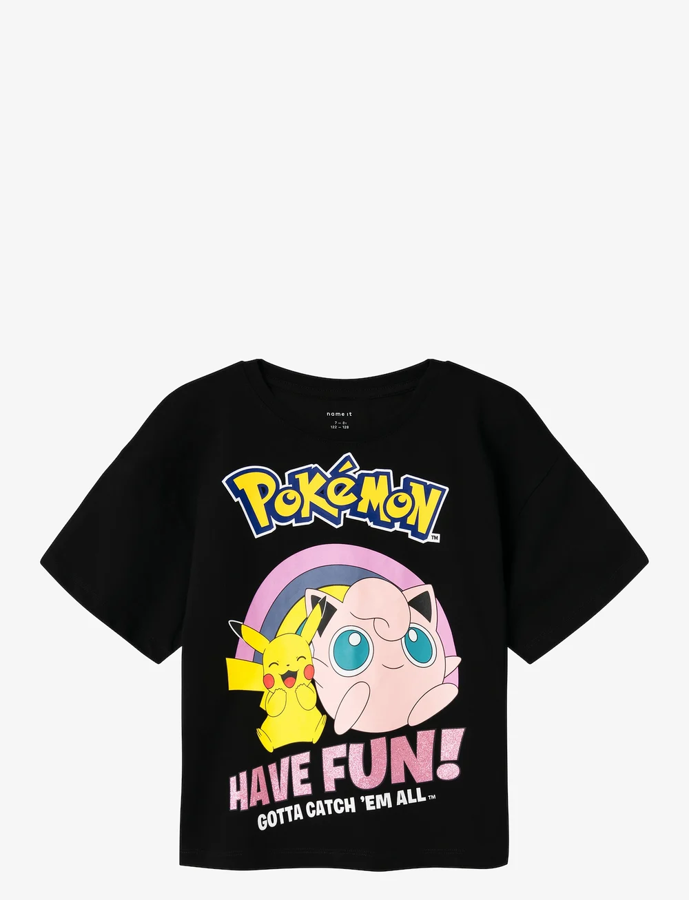 name it - NKFSELMA POKEMON SS RLX TOP BOX BFU - t-krekli ar īsām piedurknēm - black - 1