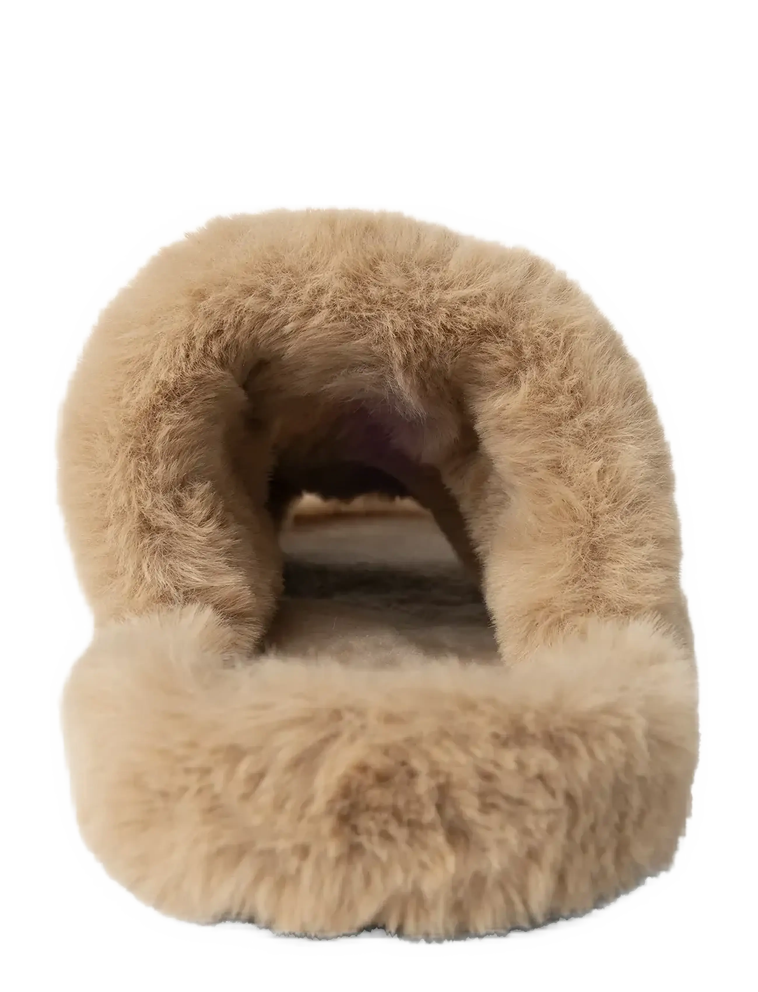 name it - NKFNUS FAUX FUR SLIPPER - kelp - 1
