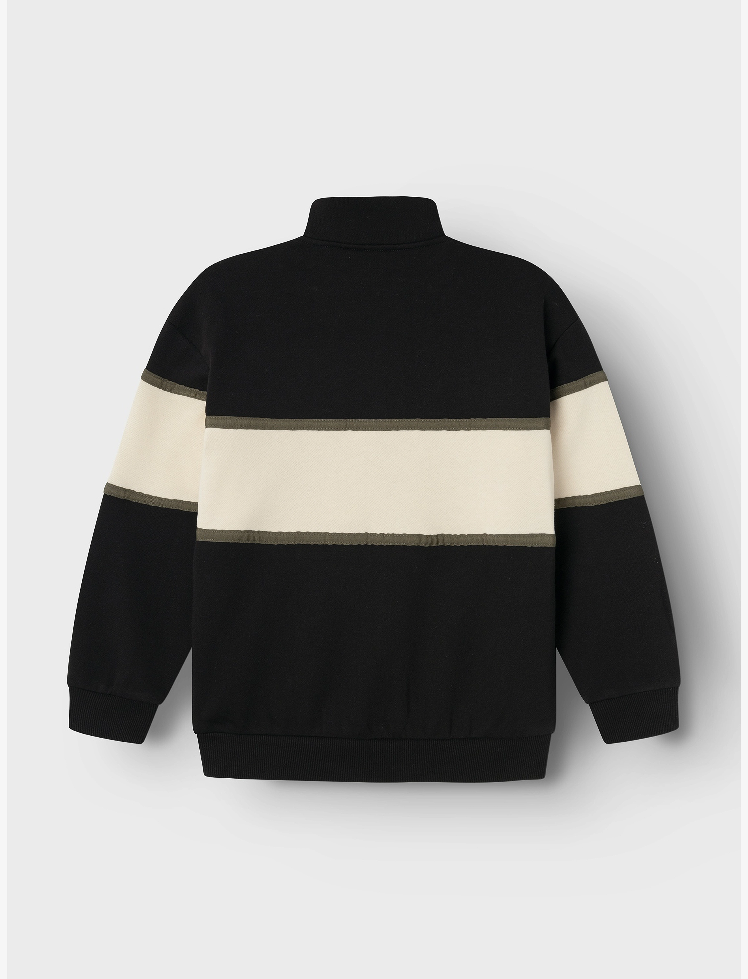 name it - NKMOBORDE LS RLX SWEAT BRU - black - 2