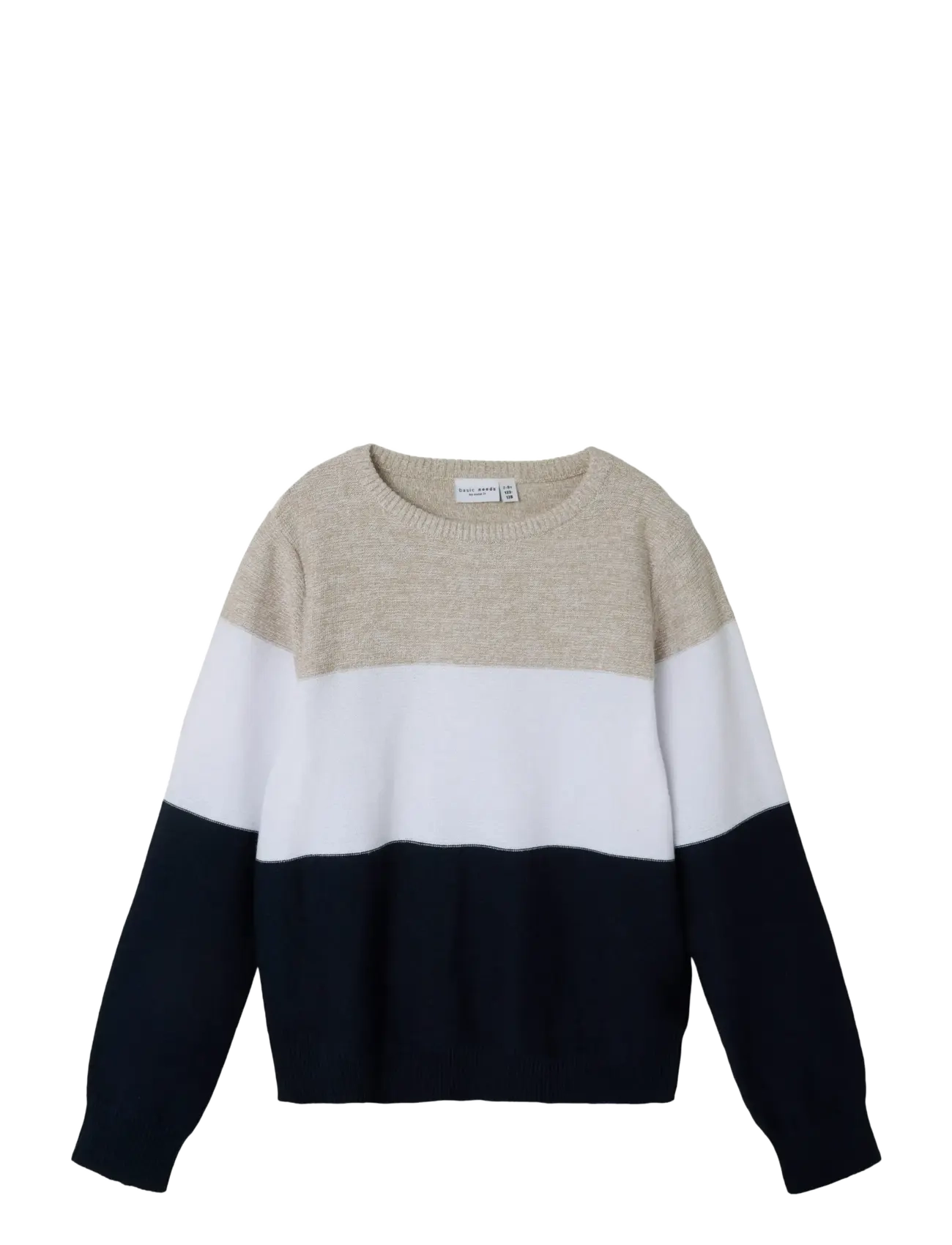 name it Nkmvohan Ls Knit, 134-140, Knitwear, Blau - Pullovers, Kinder