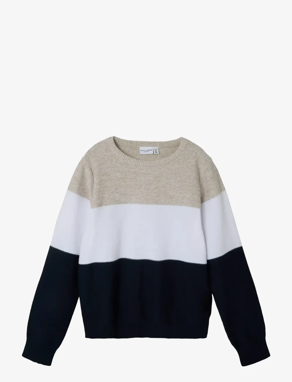 name it - NKMVOHAN LS KNIT - jumpers - island fossil - 0
