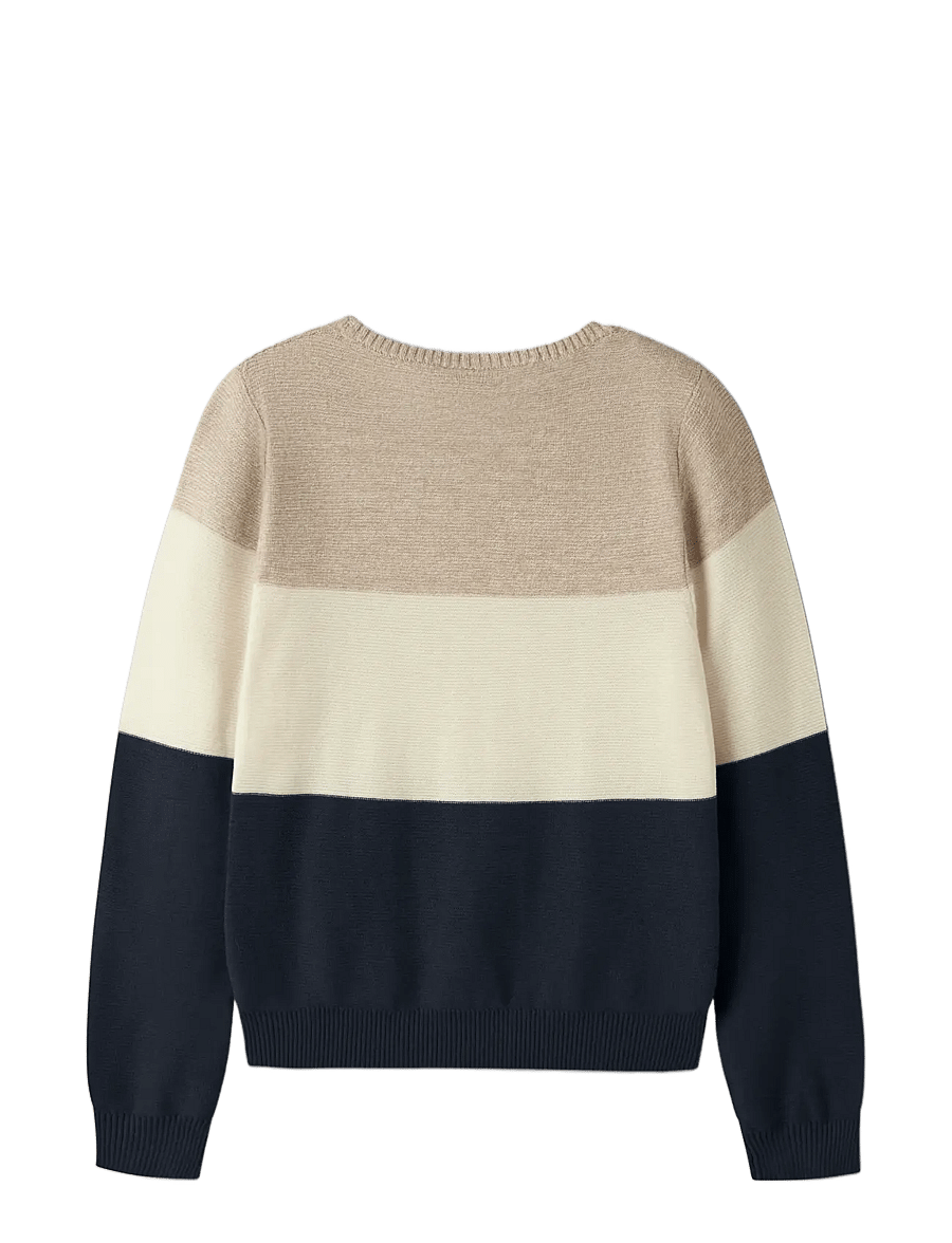 name it - NKMVOHAN LS KNIT - pullover - sesame - 1