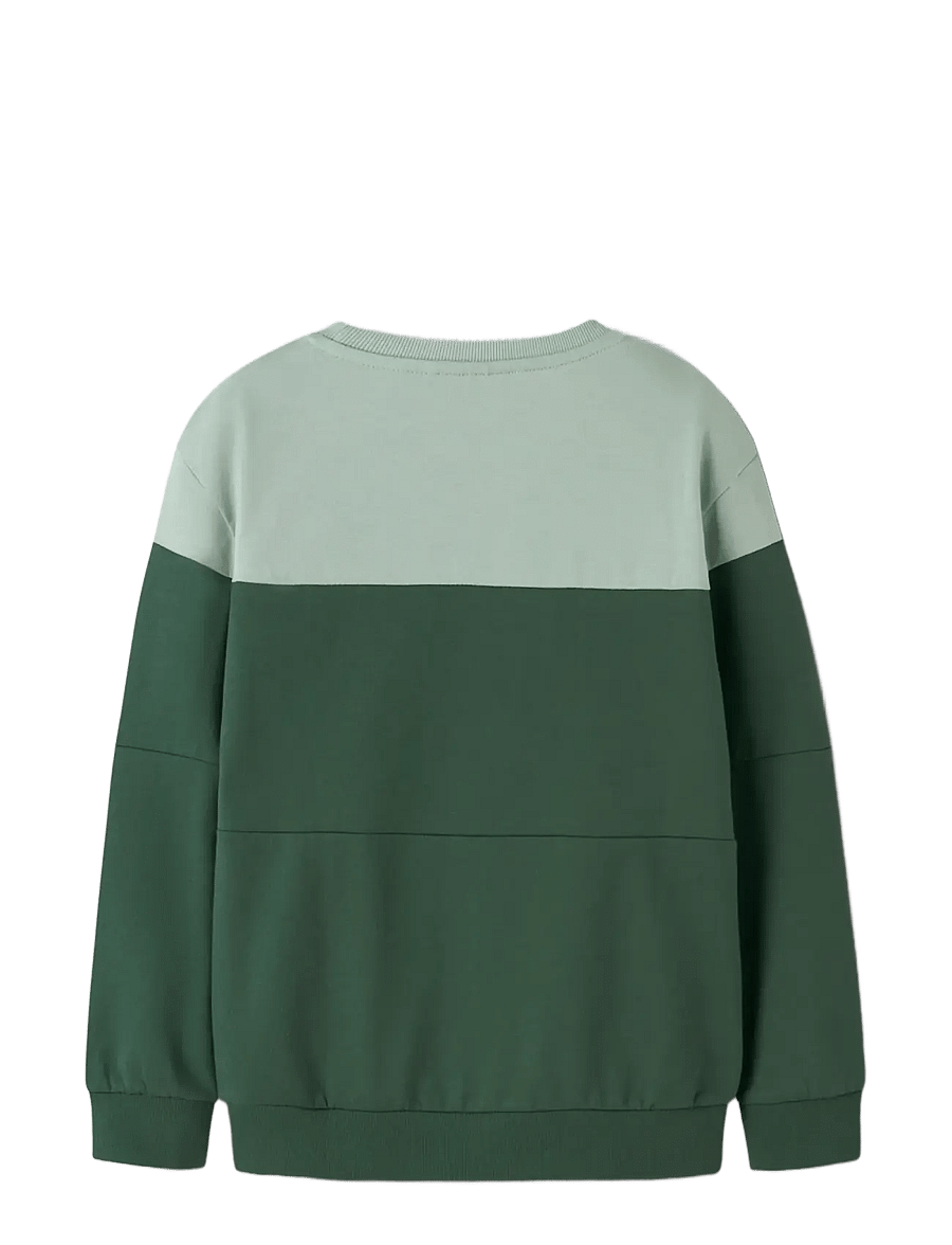 name it - NKMVEMIL LS NREG SWEAT BRU - sweatshirts - garden topiary - 2