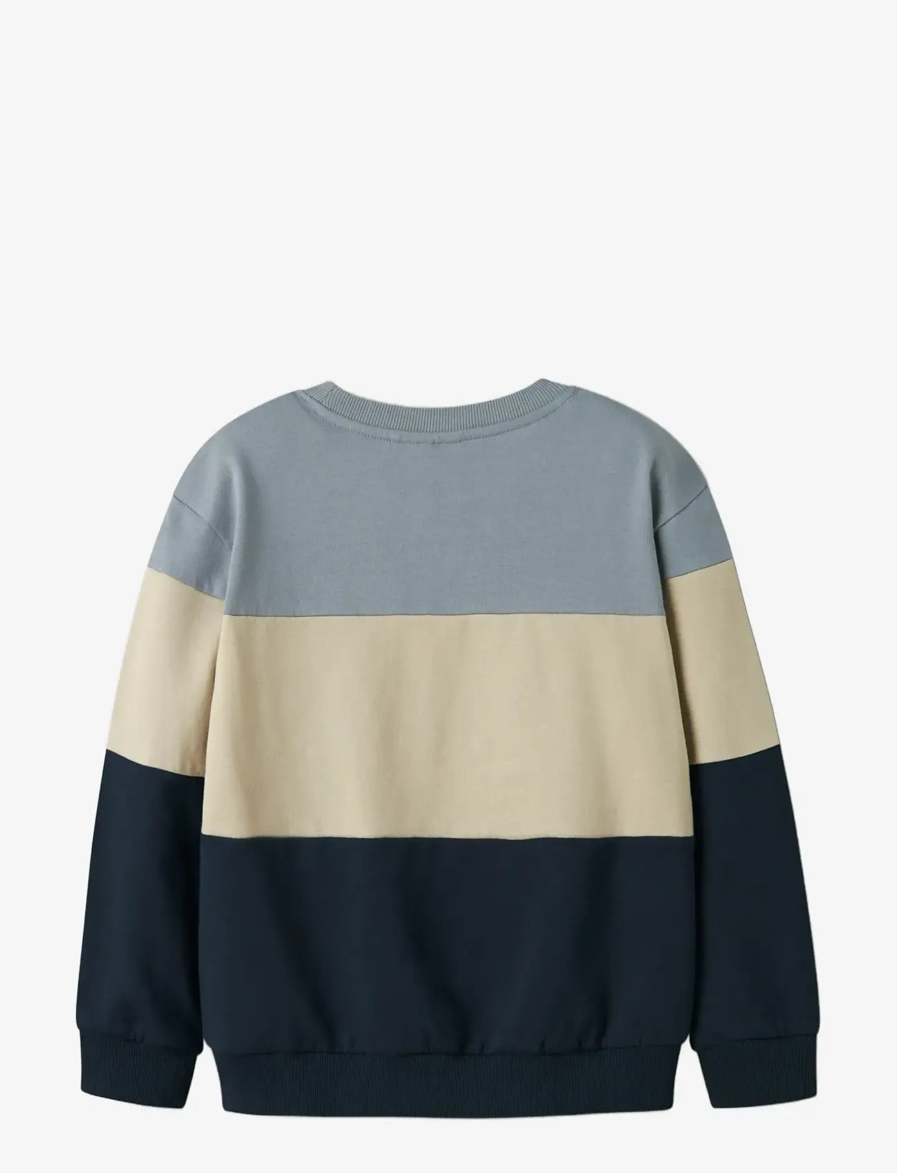 name it - NKMVEMIL LS NREG SWEAT BRU - bluzy - navy blazer - 2