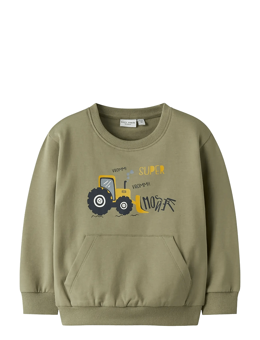 name it - NMMVUGO LS NREG SWEAT BRU - sweatshirts - mermaid - 1
