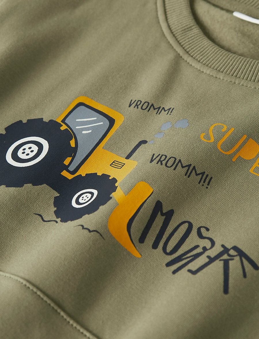 name it - NMMVUGO LS NREG SWEAT BRU - sweatshirts - mermaid - 4