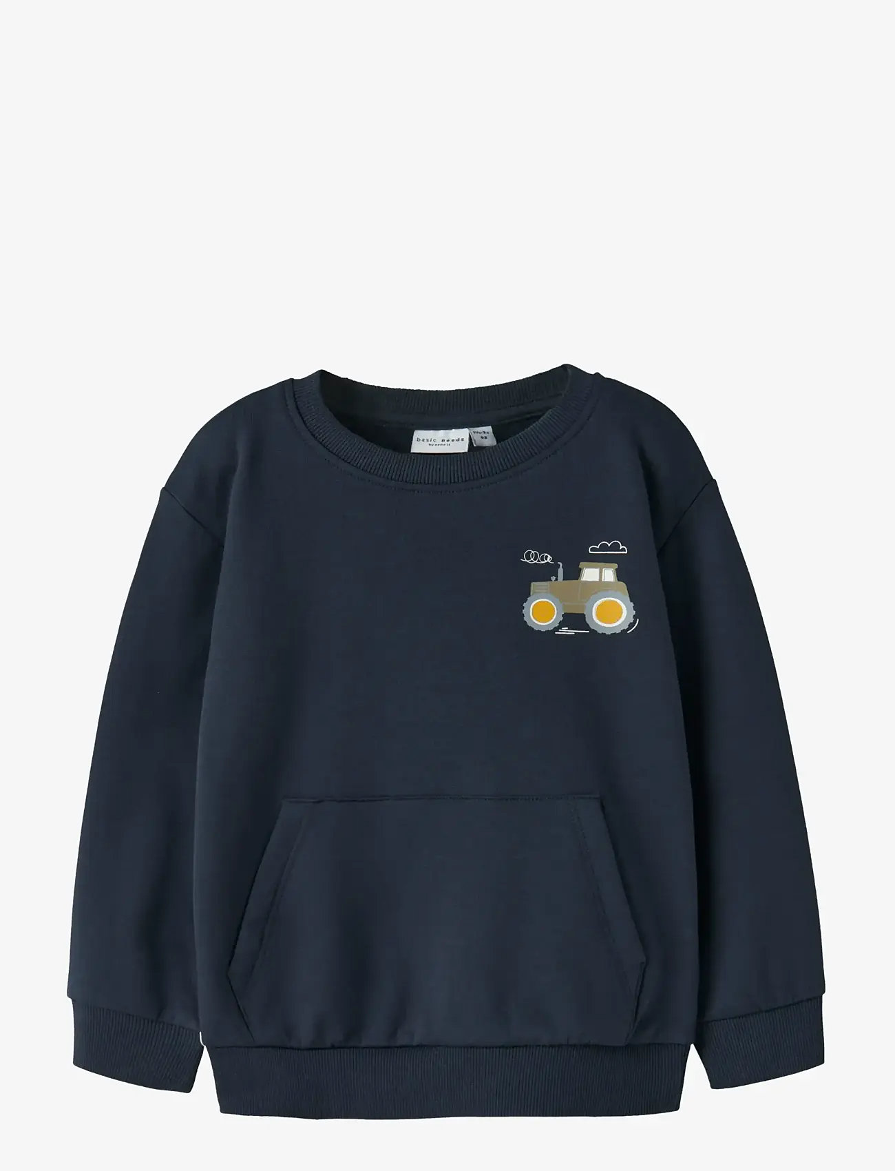 name it - NMMVUGO LS NREG SWEAT BRU - bluzy - navy blazer - 1