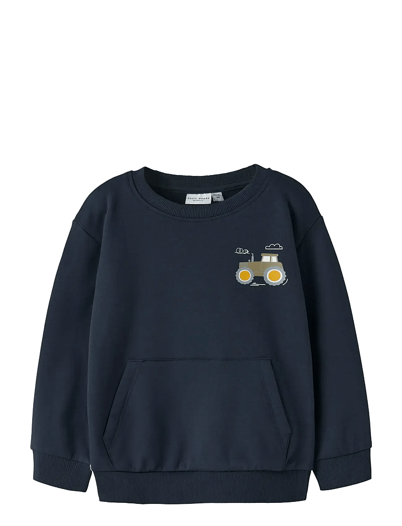 name it - NMMVUGO LS NREG SWEAT BRU - bluzy - navy blazer - 1