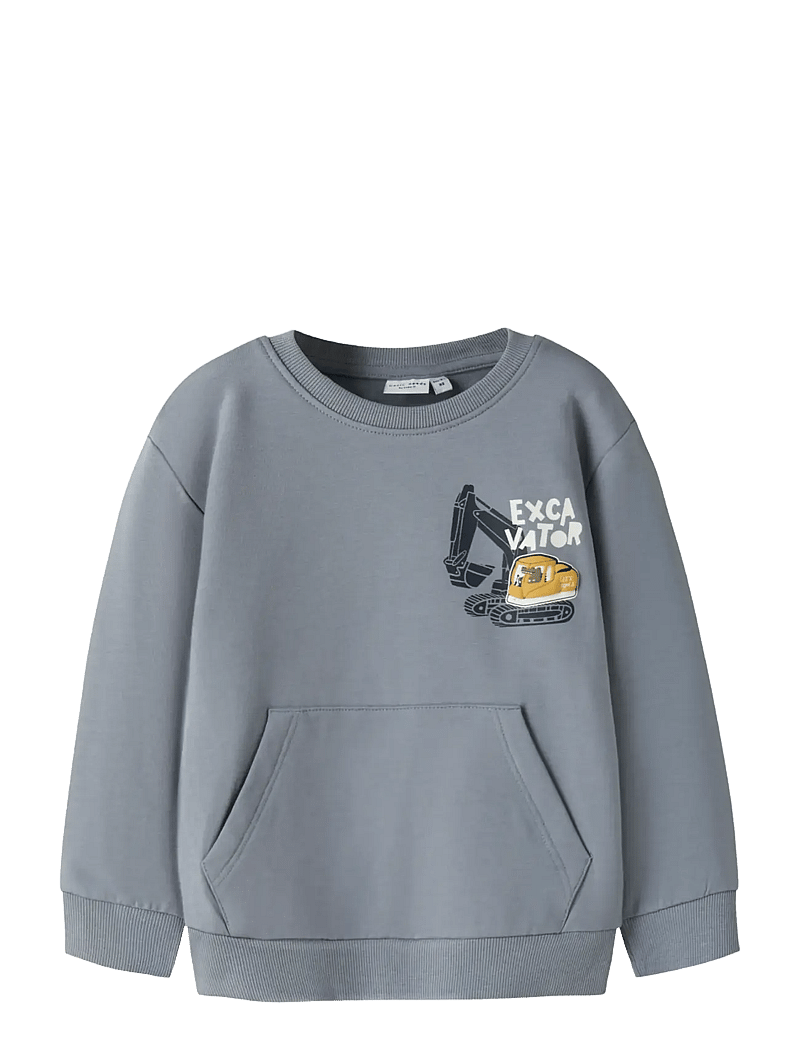 name it - NMMVUGO LS NREG SWEAT BRU - peysur - tradewinds - 1