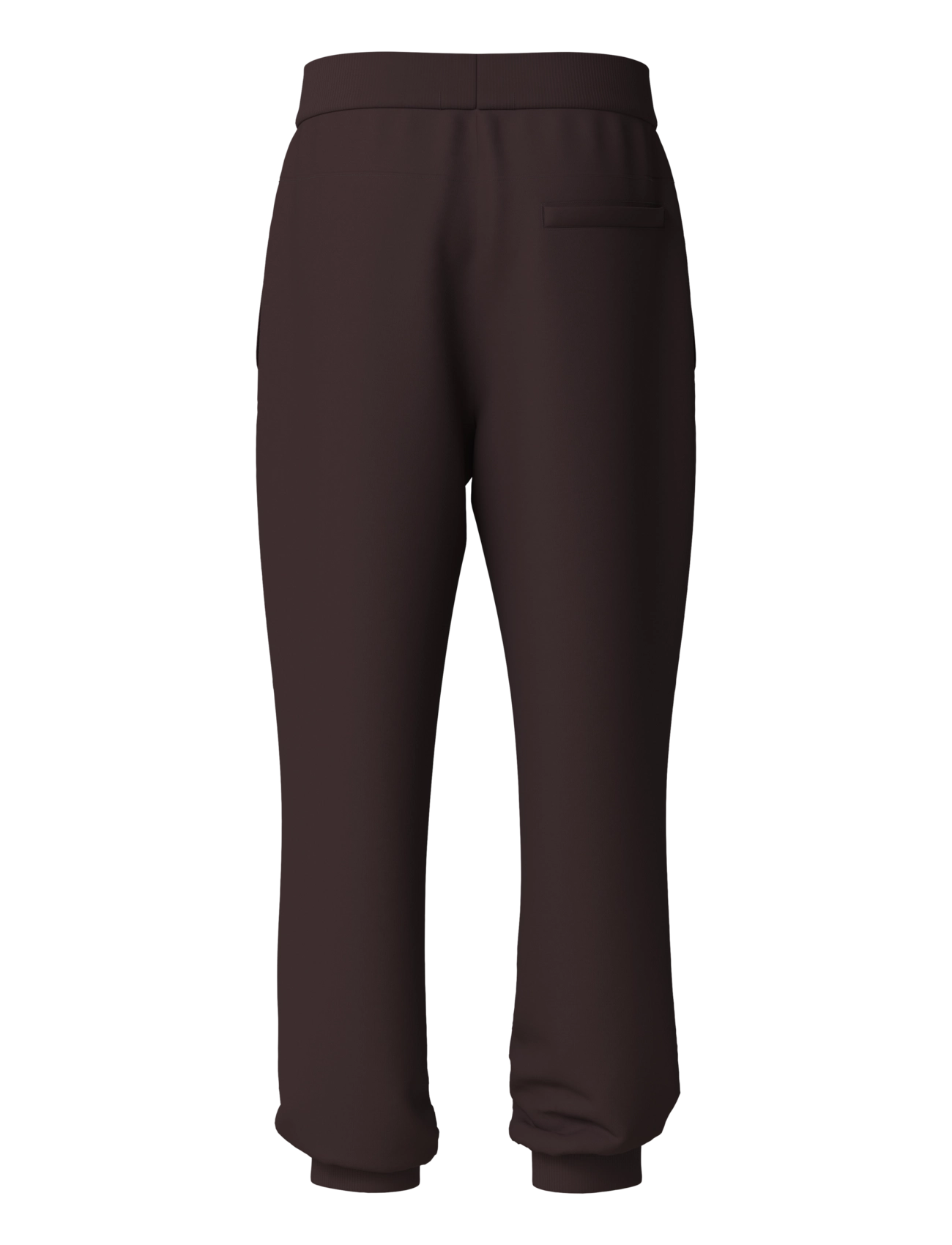 name it - NKMVOLTANO NREG SWE PANT BRU - jogginghosen - chocolate plum - 1