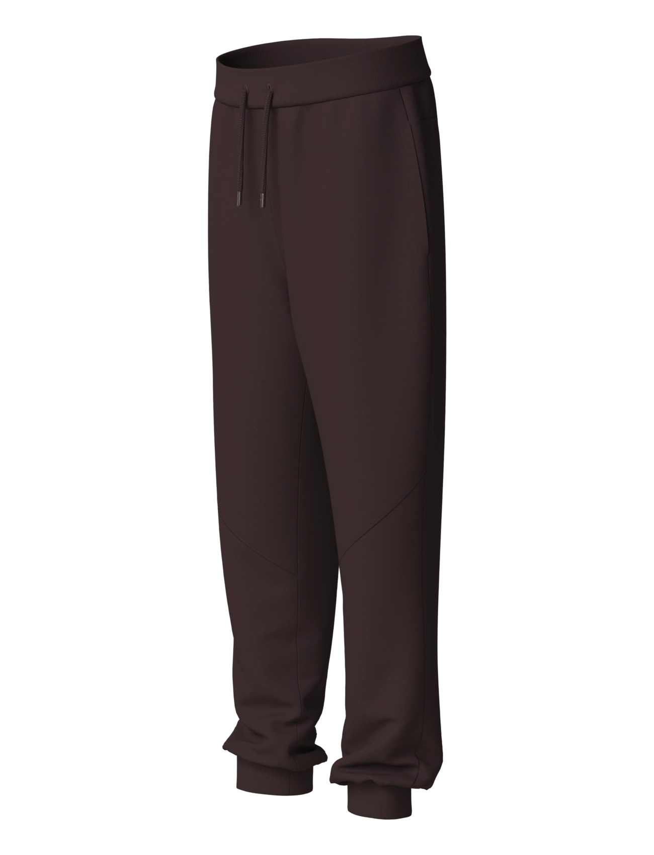name it - NKMVOLTANO NREG SWE PANT BRU - jogginghosen - chocolate plum - 2