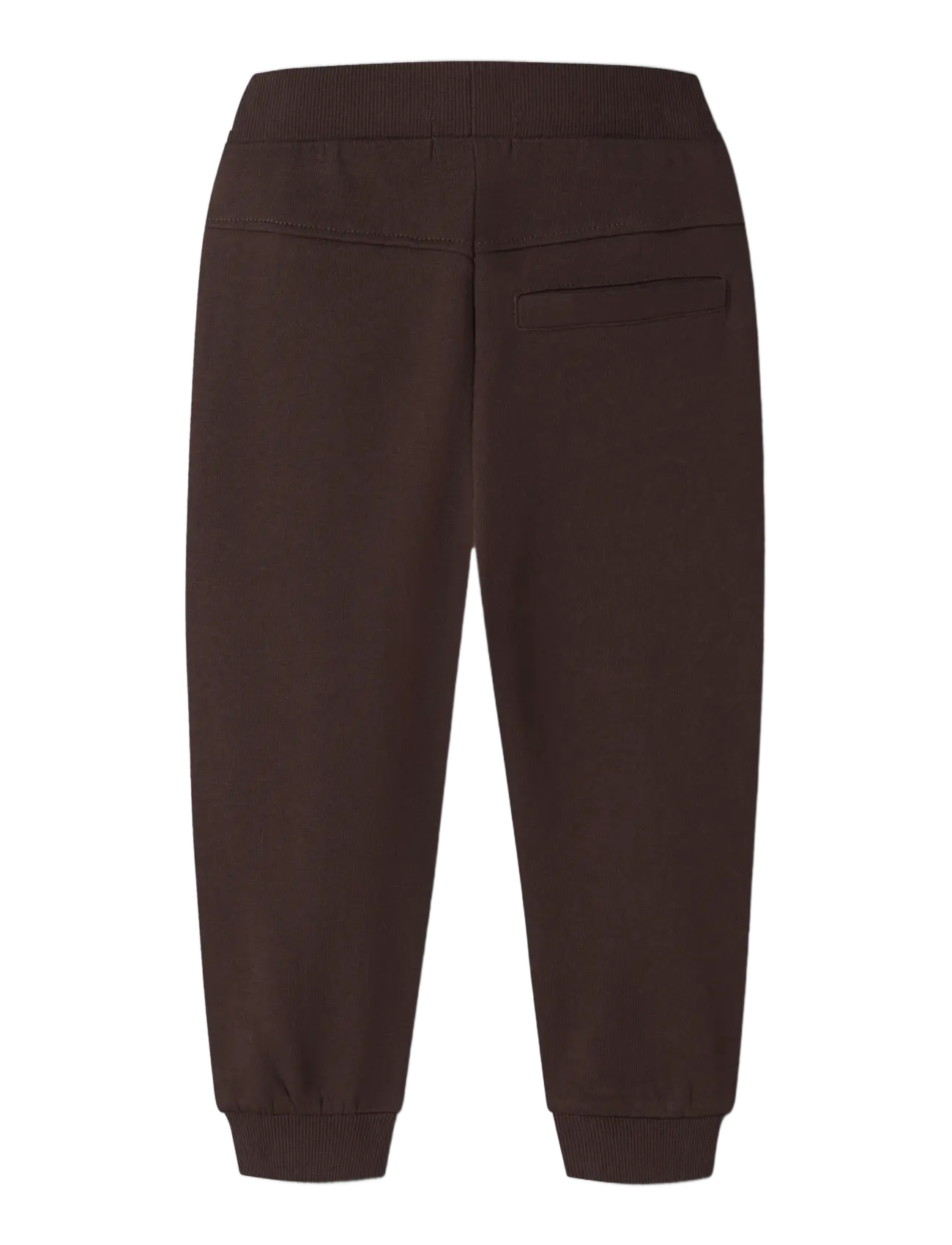 name it - NMMVOLTANO NREG SWE PANT BRU - mjukisbyxor - chocolate plum - 1