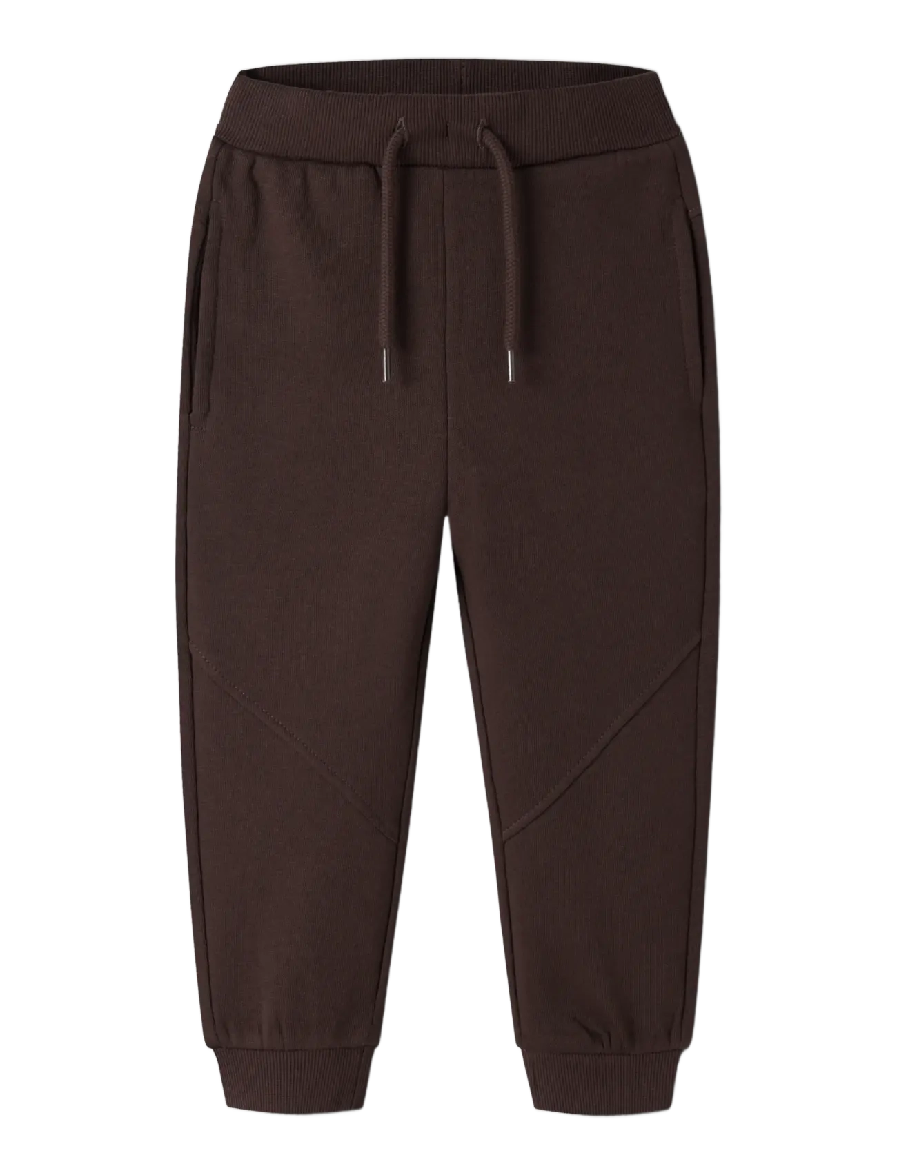 name it - NMMVOLTANO NREG SWE PANT BRU - mjukisbyxor - chocolate plum - 2
