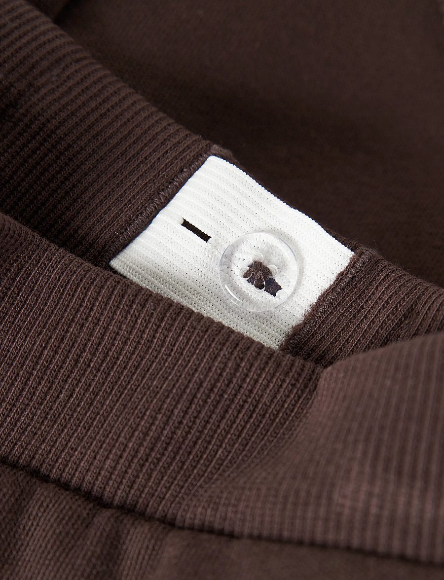 name it - NMMVOLTANO NREG SWE PANT BRU - mjukisbyxor - chocolate plum - 3