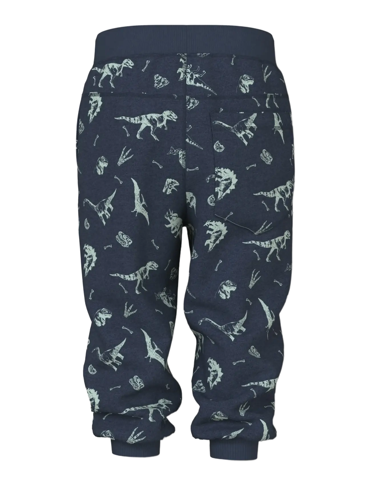 name it - NMMVIMO NREG AOP  SWE PANT BRU - sweatpants - navy blazer - 2
