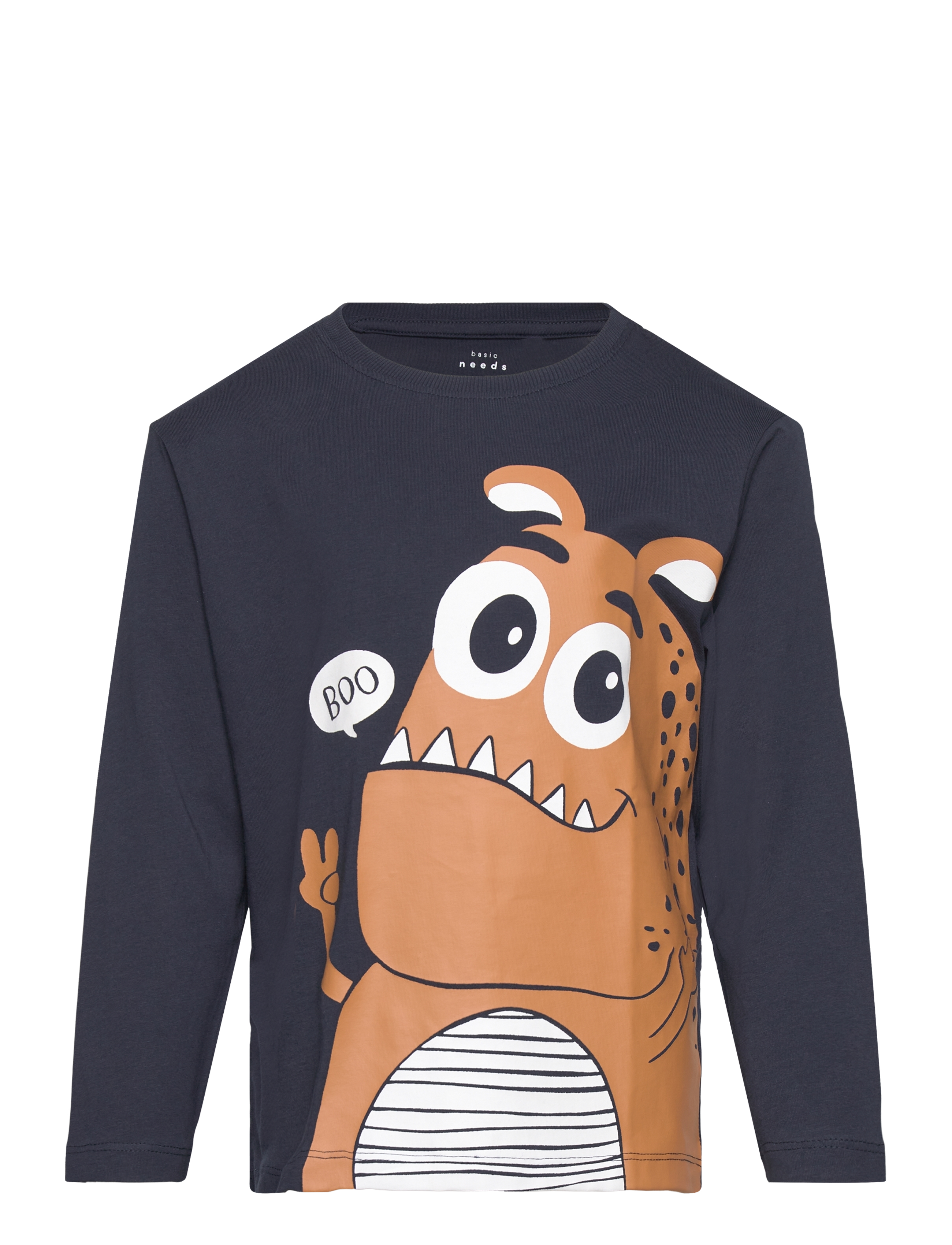 name it - NMMVILASSE LS NREG TOP - pitkähihaiset t-paidat - dark sapphire - 0