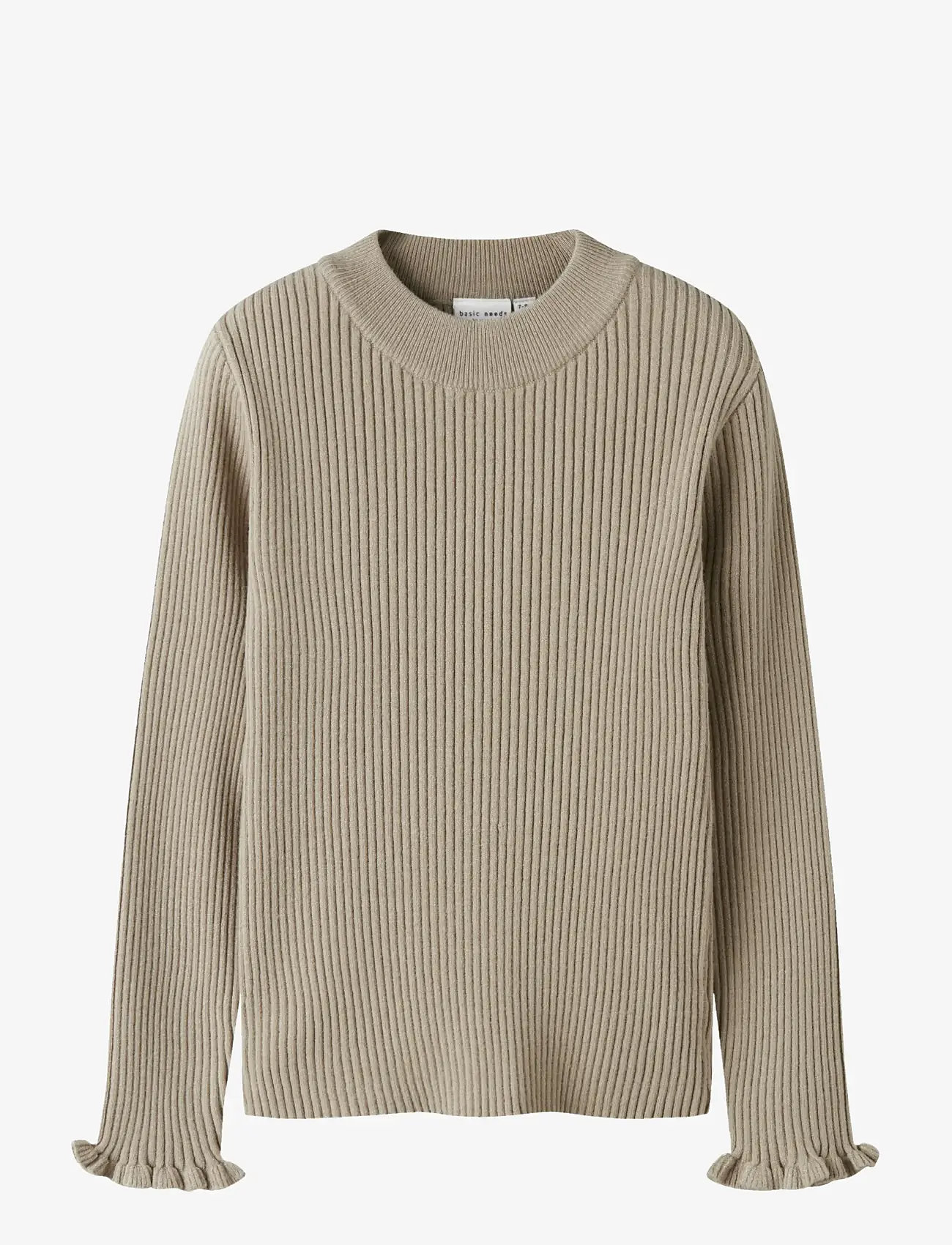 name it - NKFVIANNA LS SLIM KNIT - truien - island fossil - 0