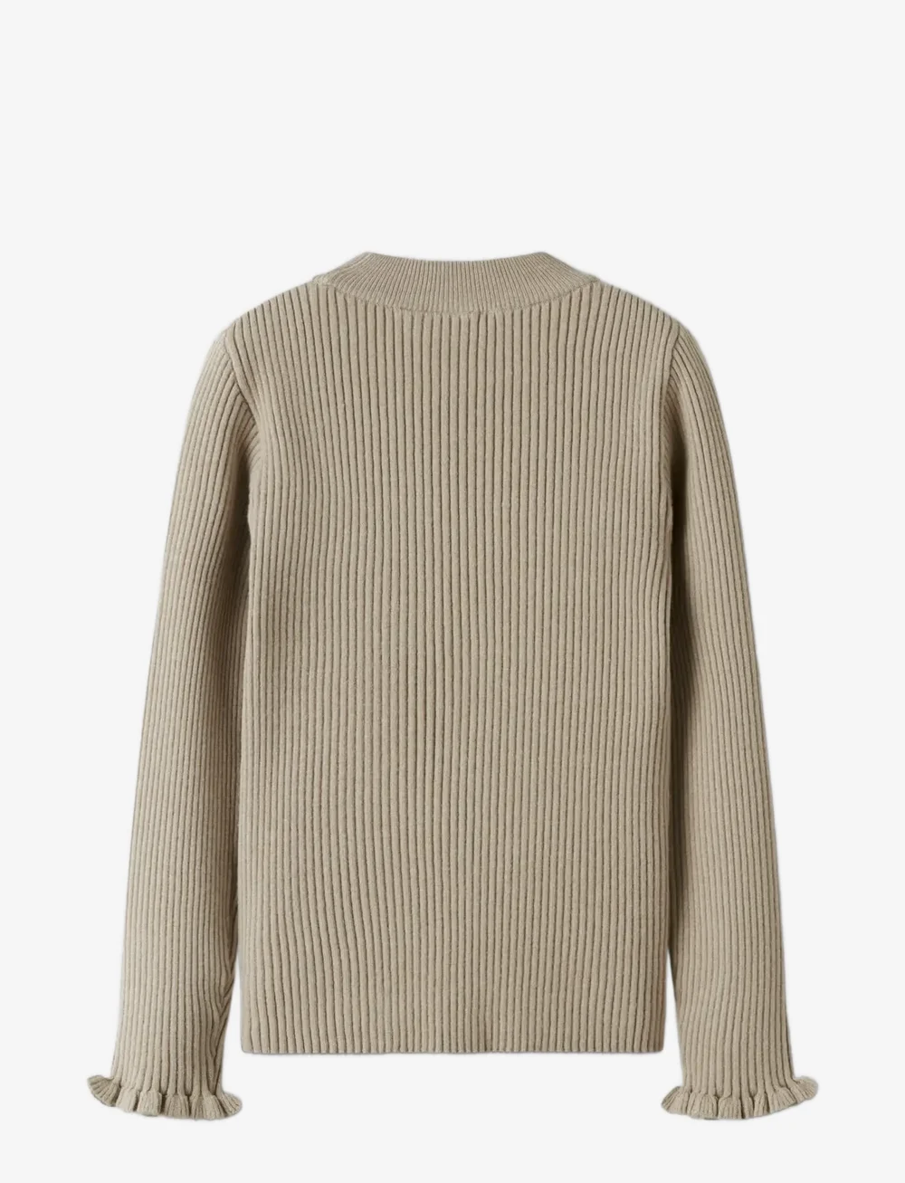 name it - NKFVIANNA LS SLIM KNIT - truien - island fossil - 1