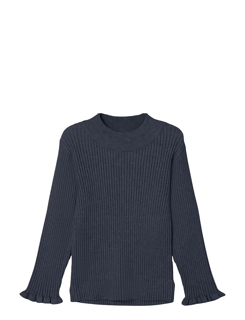 name it - NMFVIANNA LS SLIM KNIT - pullover - dark sapphire - 0