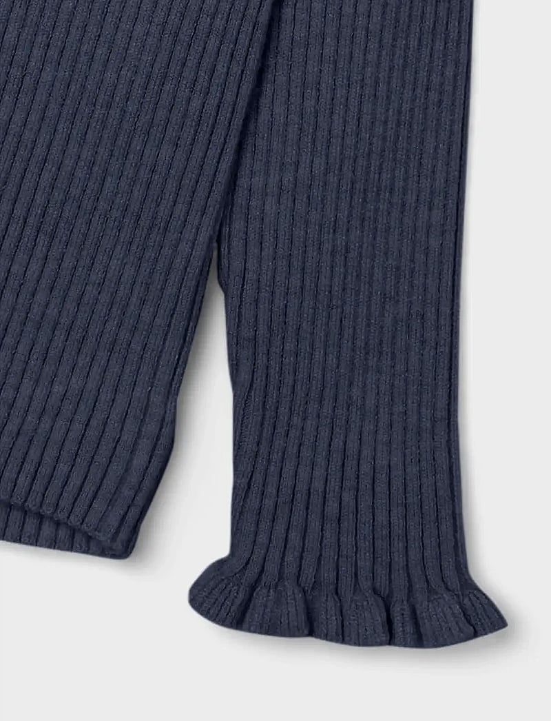 name it - NMFVIANNA LS SLIM KNIT - pullover - dark sapphire - 2