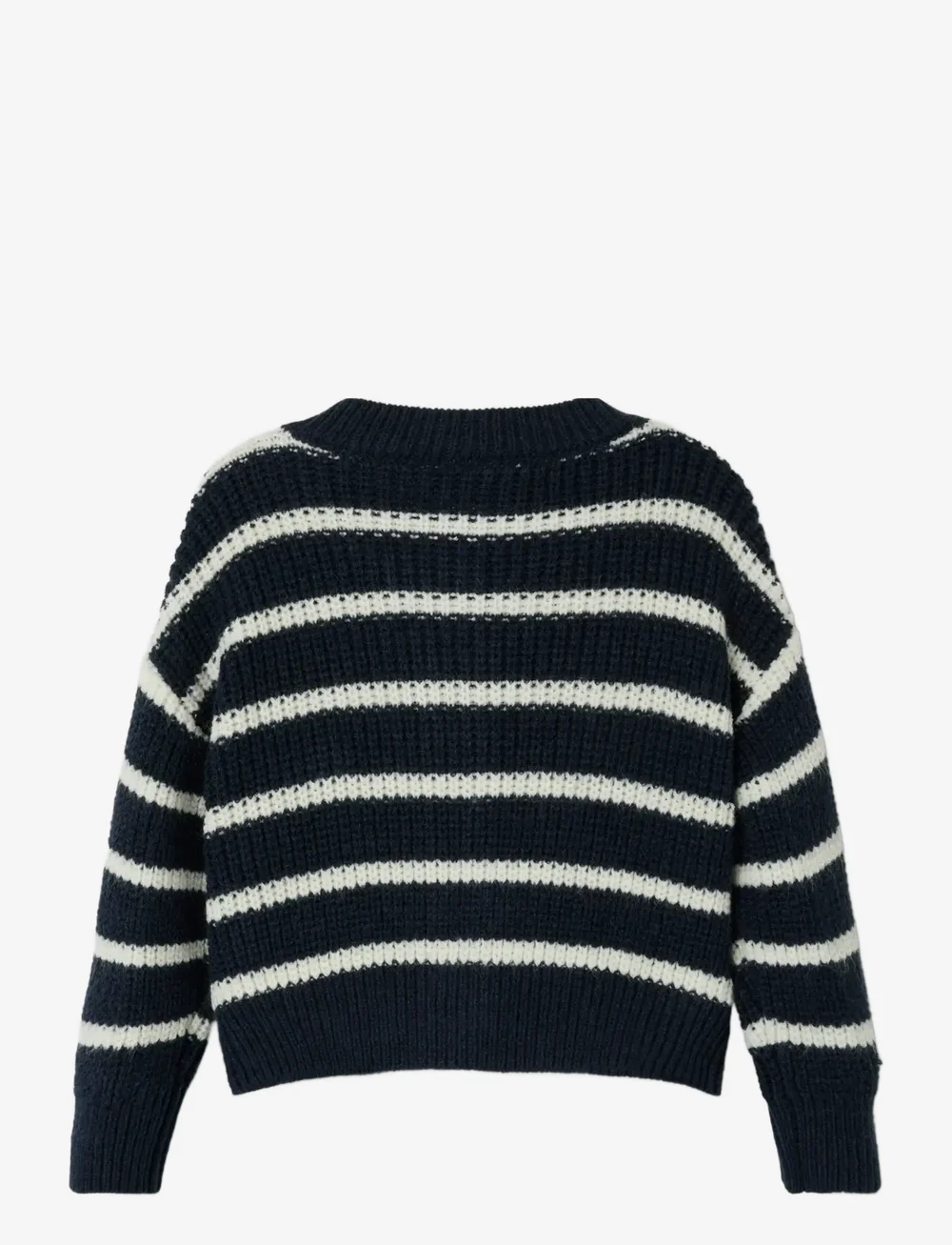 name it - NMFVERONJA LS KNIT CARD - koftor - dark sapphire - 1