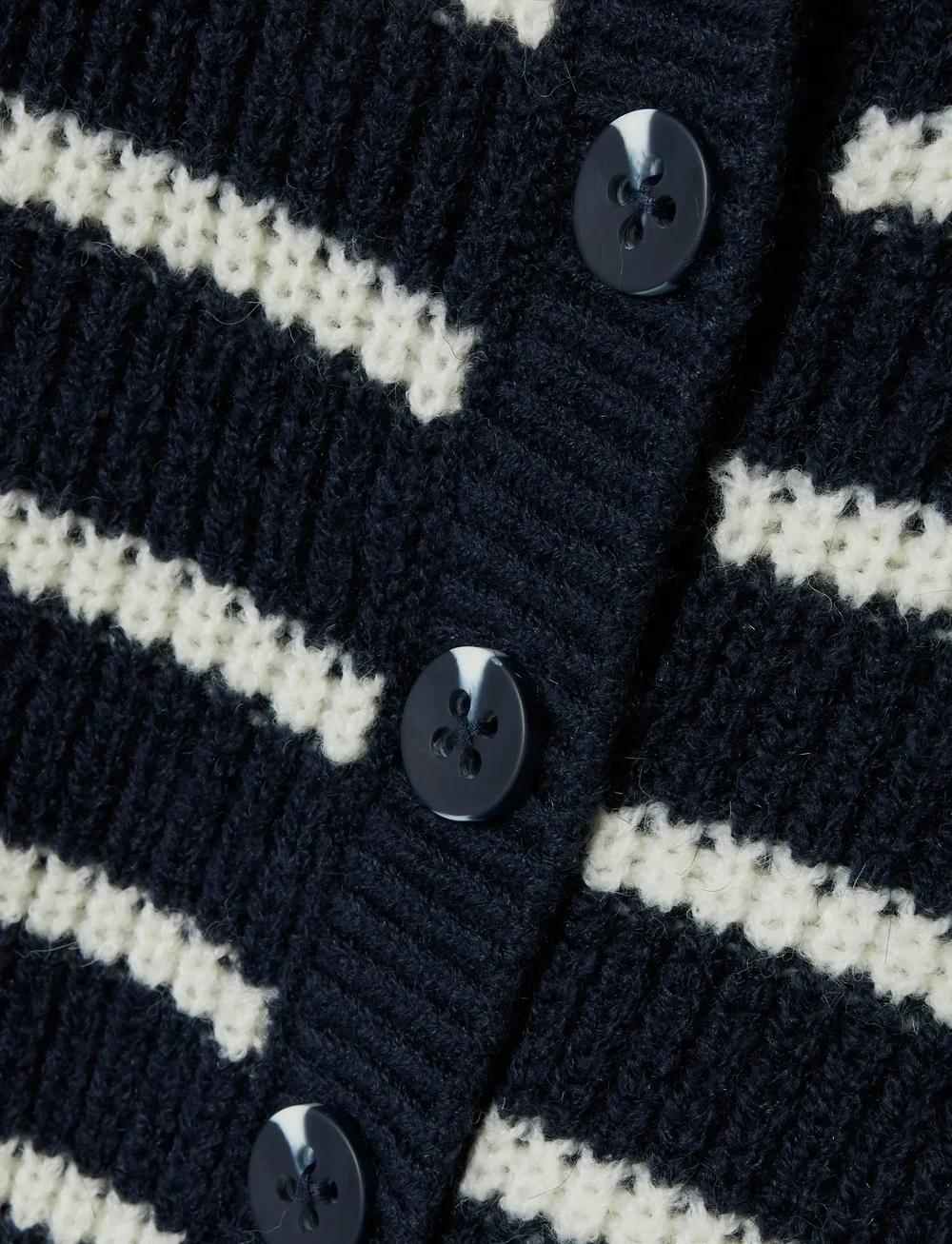 name it - NMFVERONJA LS KNIT CARD - koftor - dark sapphire - 2