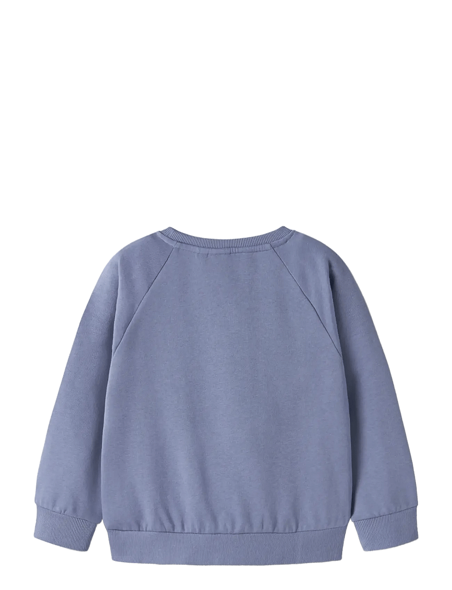 name it - NMFVENUS LS NREG SWEAT BRU - sweatshirts - blue ice - 2