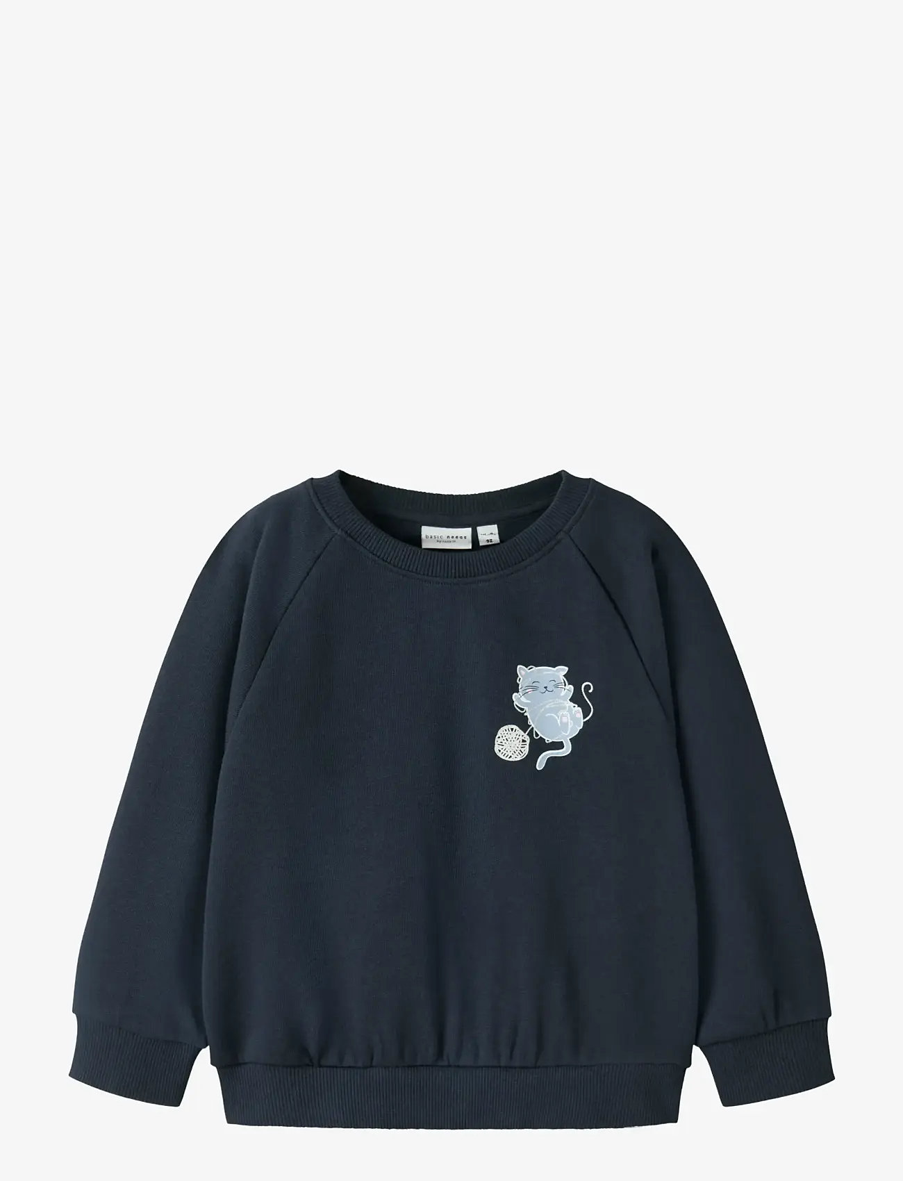 name it - NMFVENUS LS NREG SWEAT BRU - efterårstøj - navy blazer - 0