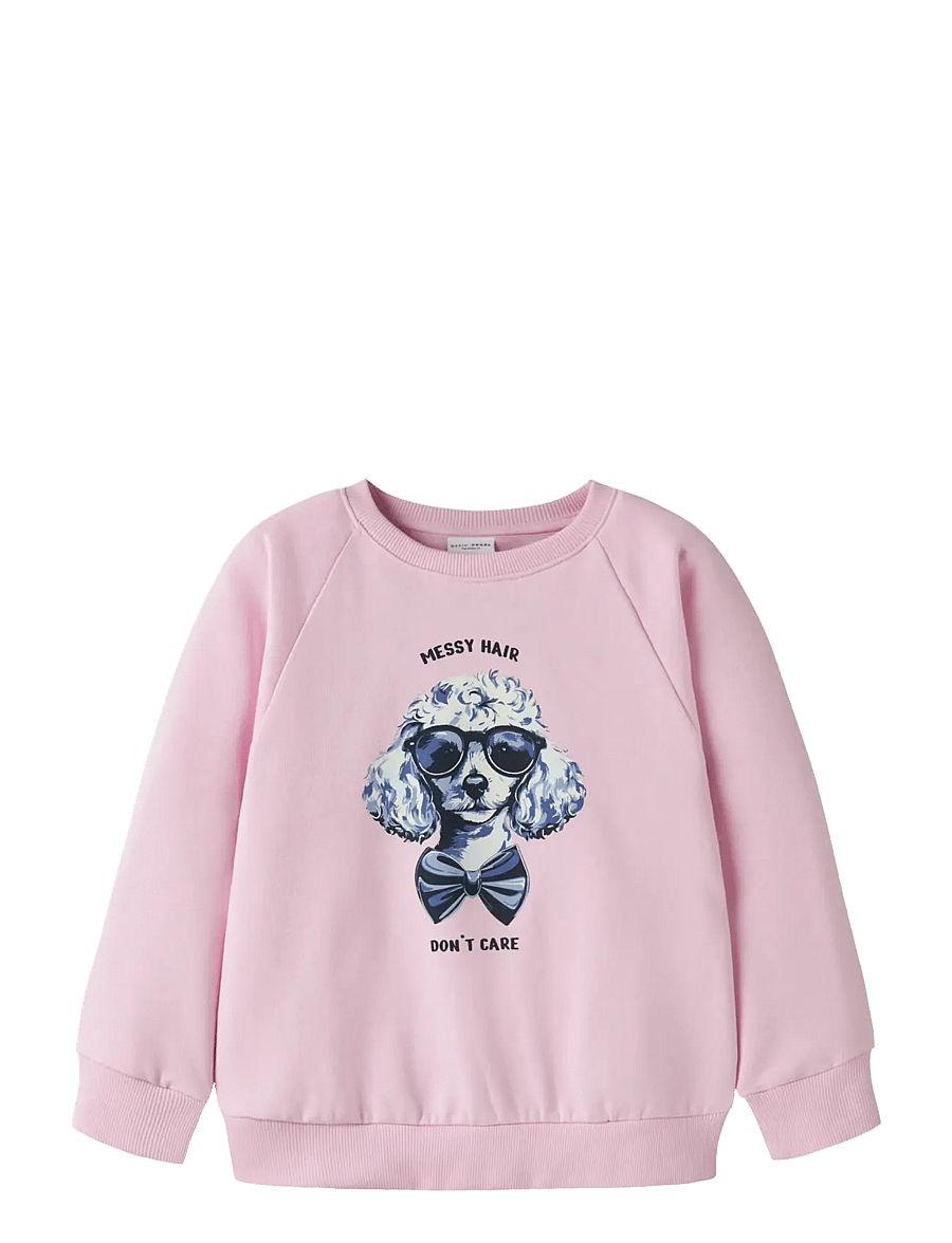 name it - NMFVENUS LS NREG SWEAT BRU - sweatshirts - sweet dreams - 1