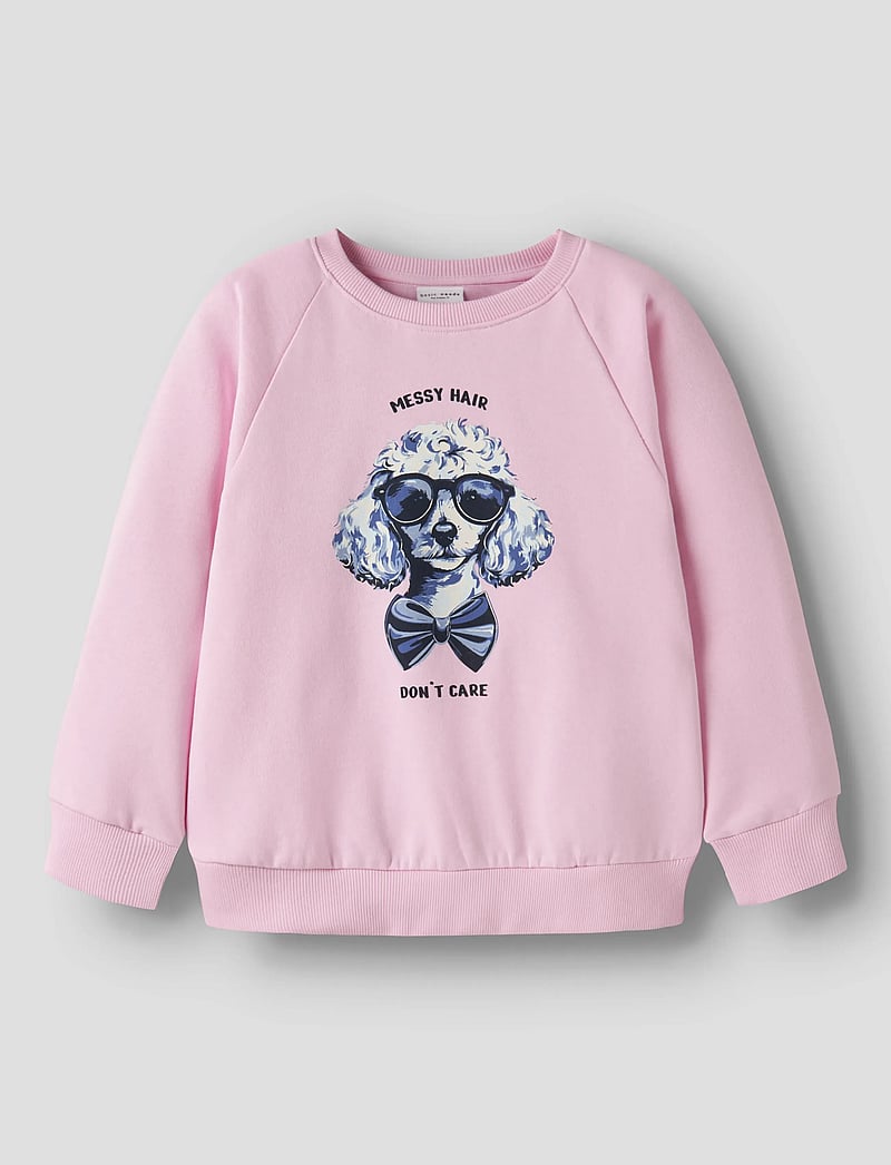 name it - NMFVENUS LS NREG SWEAT BRU - sweatshirts - sweet dreams - 0