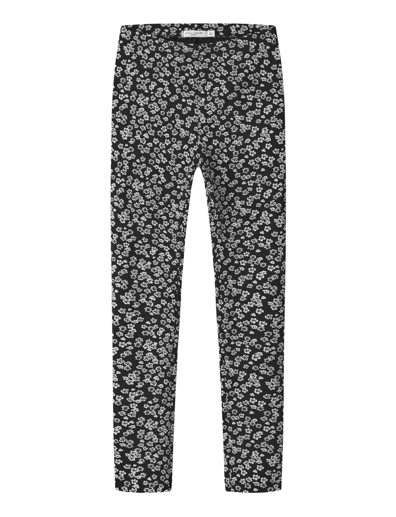 name it NKFDAVINA AOP SWE LEGGING BRU - App deal - BLACK / black