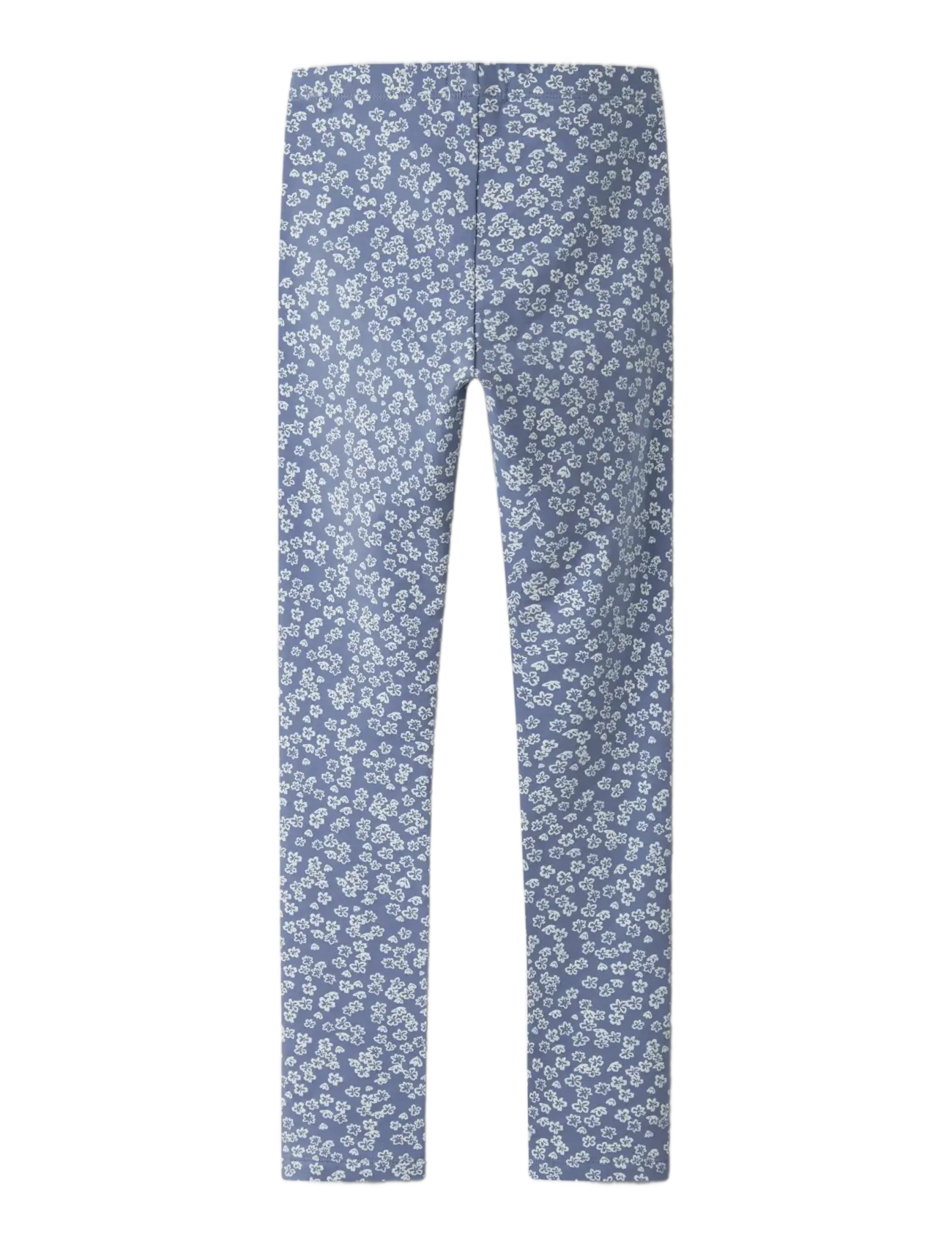 name it - NKFDAVINA AOP SWE LEGGING BRU - leggingsit - blue ice - 2