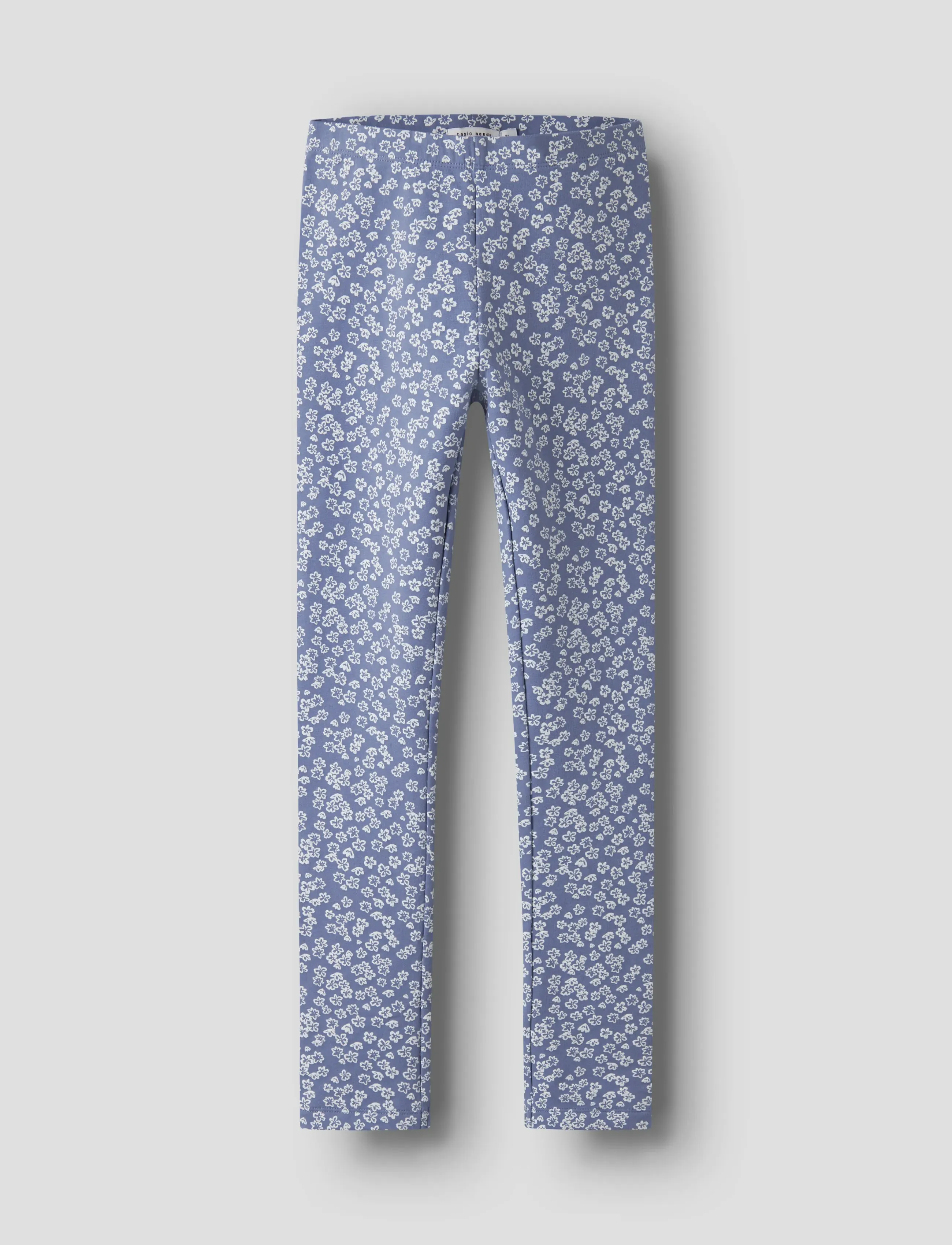 name it NKFDAVINA AOP SWE LEGGING BRU - Leggings - BLUE ICE / blue