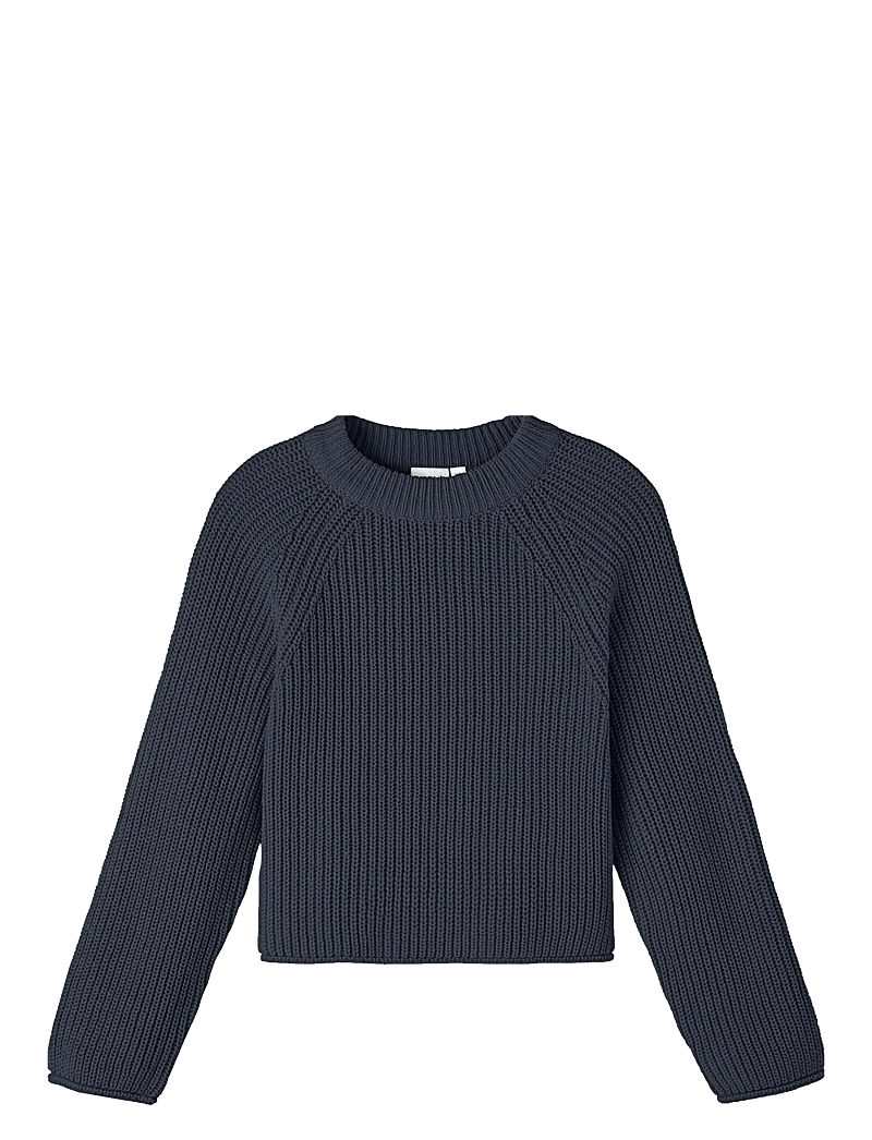 name it - NKFVENJA LS LOOSE SHORT KNIT - pullover - dark sapphire - 0