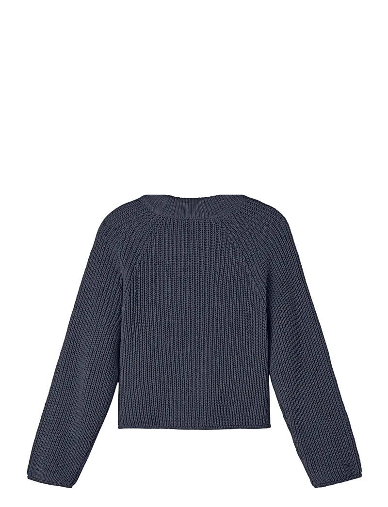 name it - NKFVENJA LS LOOSE SHORT KNIT - pullover - dark sapphire - 1