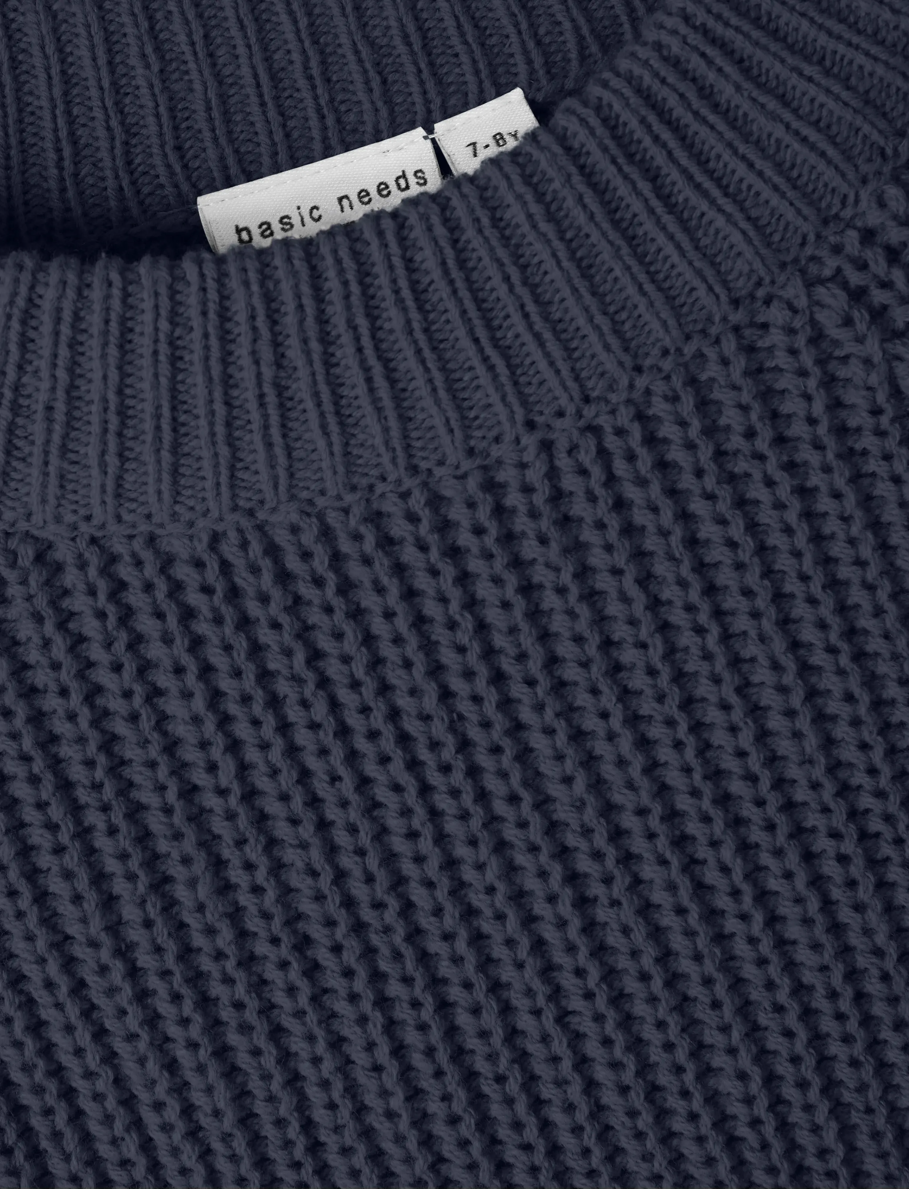 name it - NKFVENJA LS LOOSE SHORT KNIT - trøjer - dark sapphire - 2