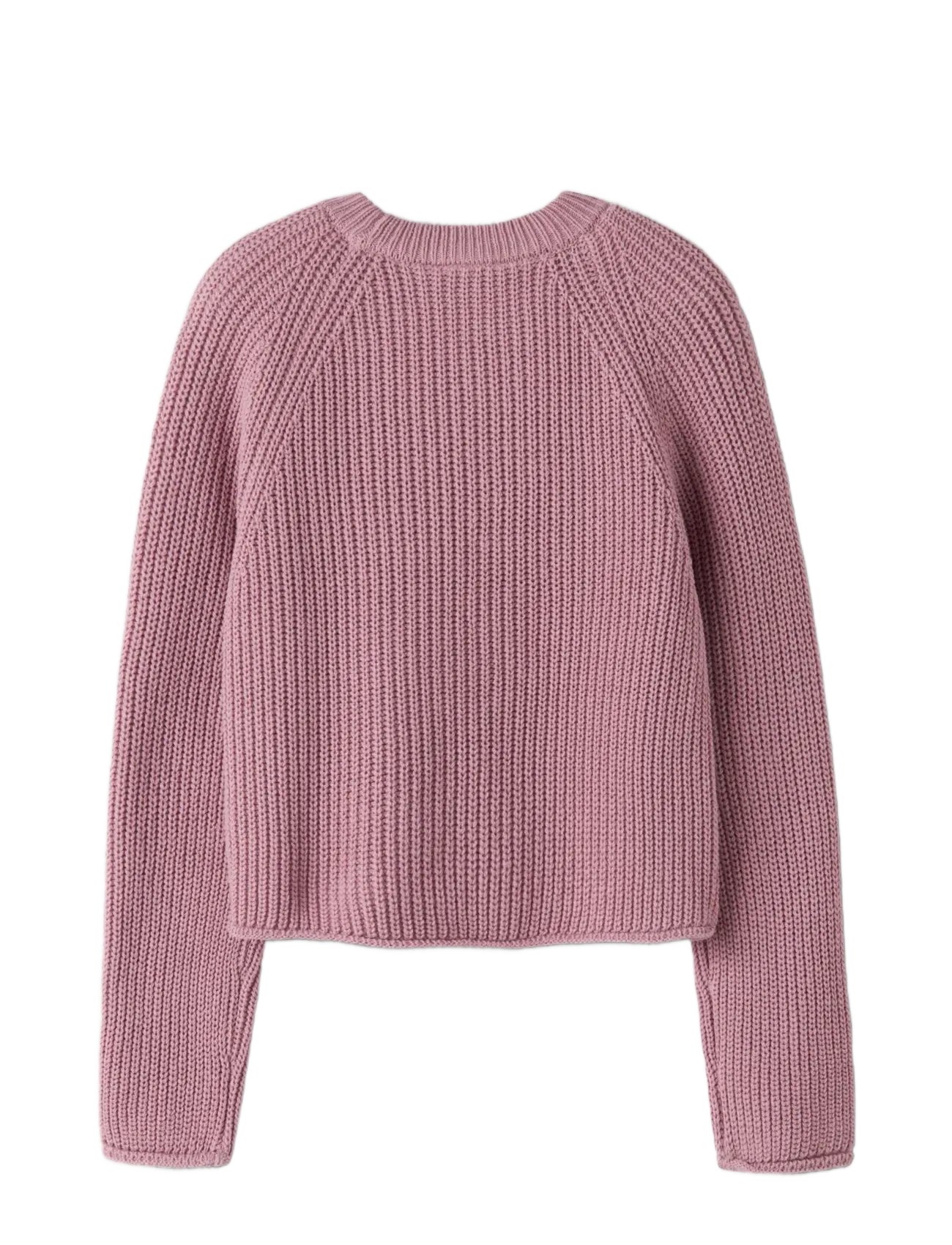 name it - NKFVENJA LS LOOSE SHORT KNIT - swetry - lilas - 1