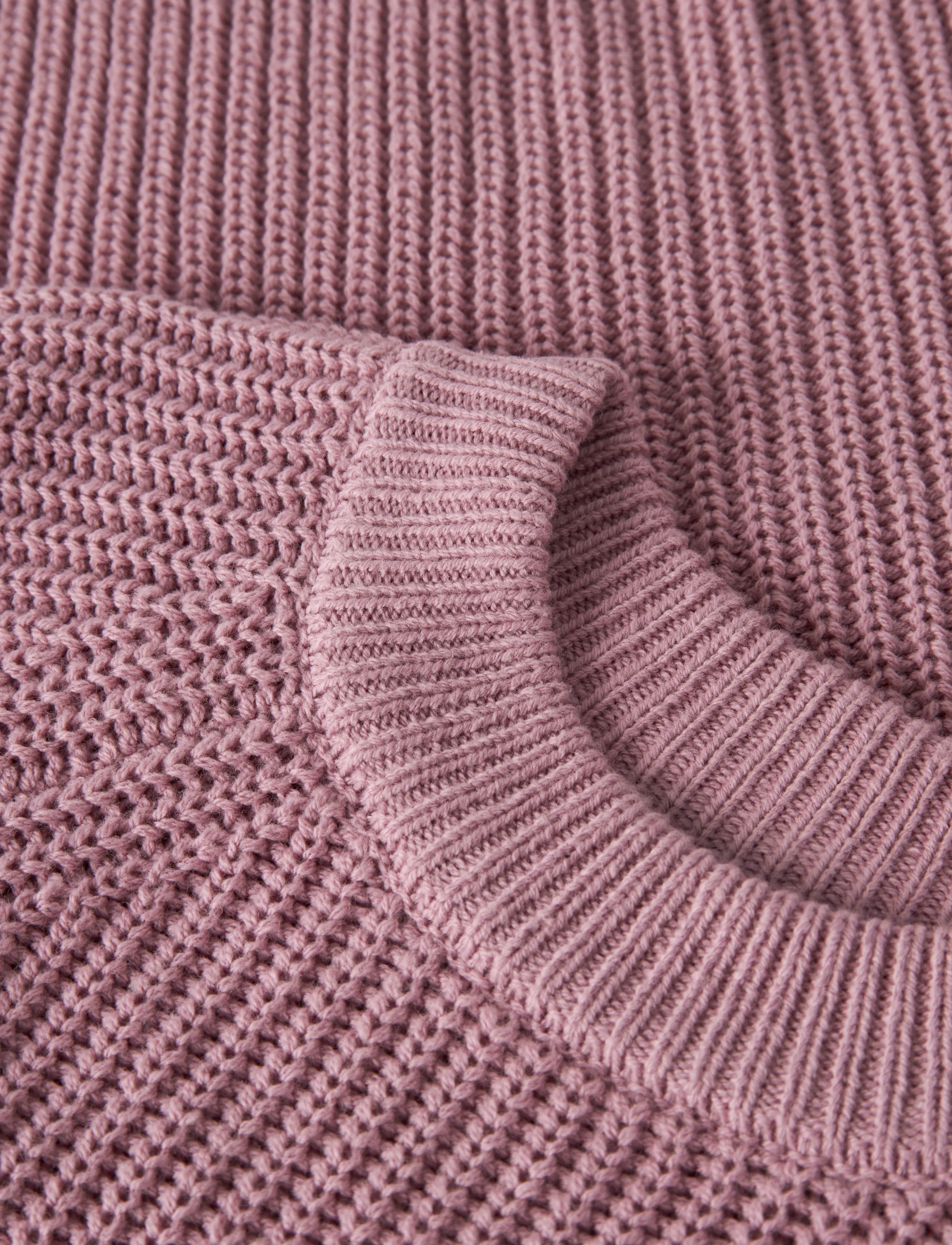 name it - NKFVENJA LS LOOSE SHORT KNIT - swetry - lilas - 2