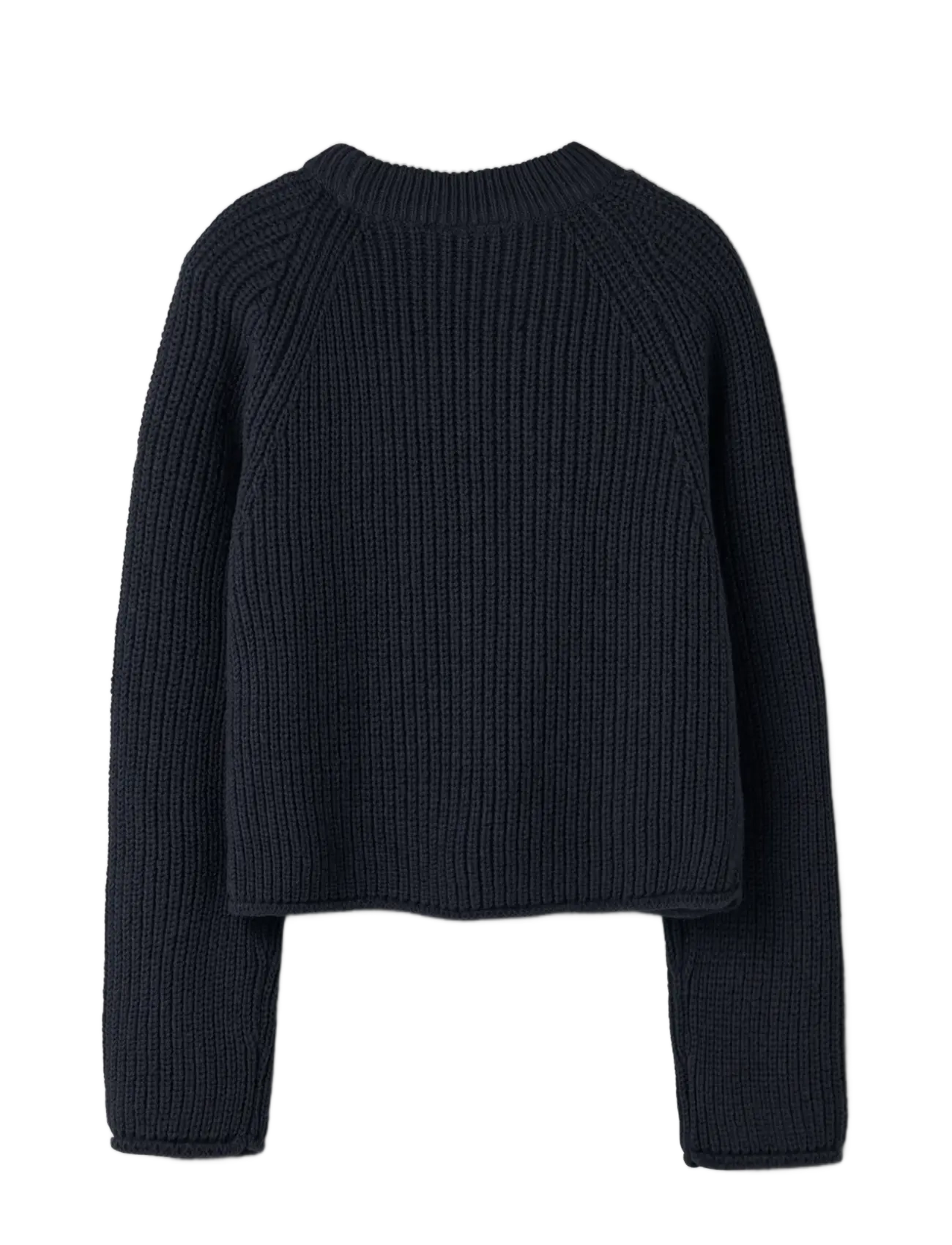 name it - NKFVENJA LS LOOSE SHORT KNIT - stickade tröjor - navy blazer - 1