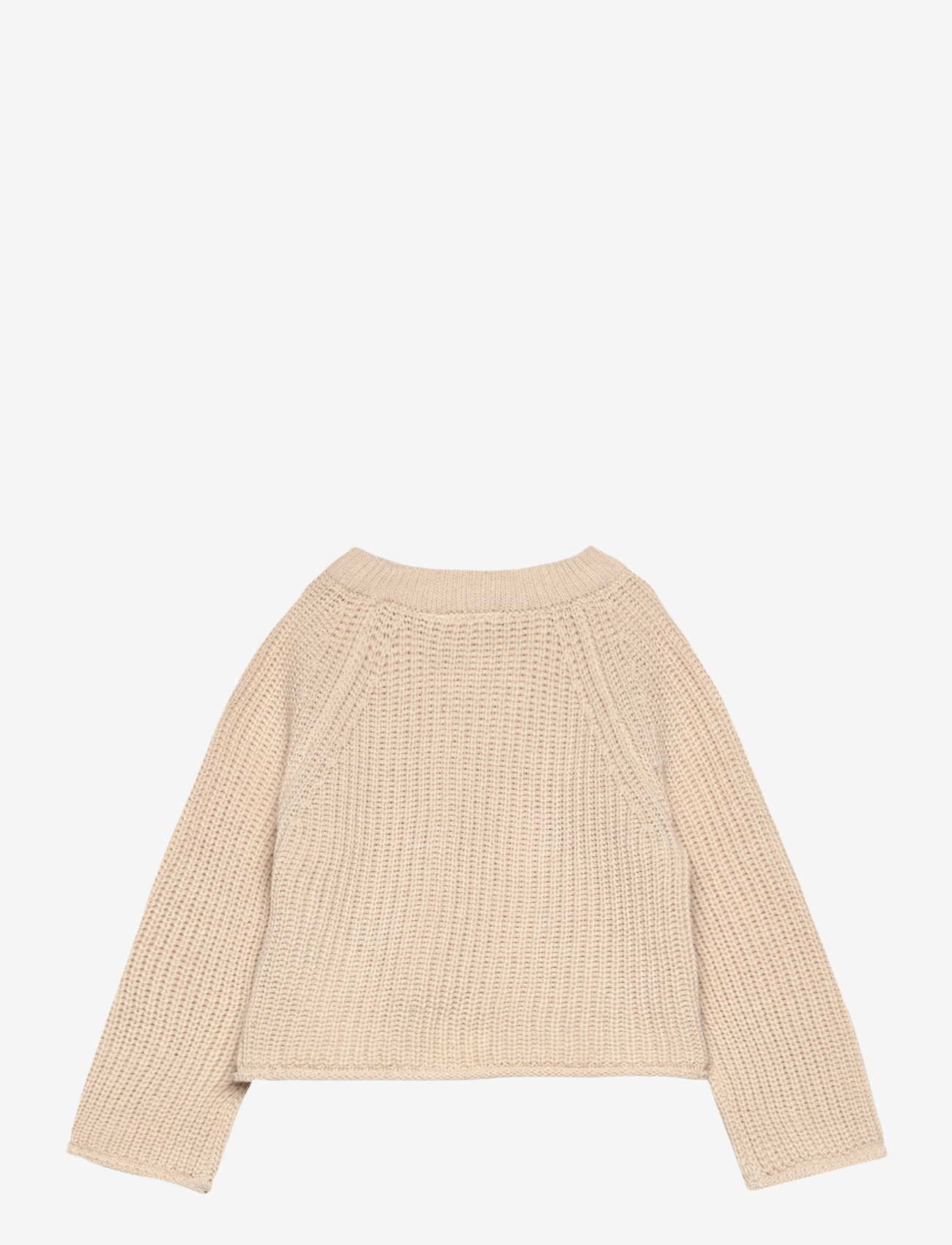 name it - NMFVENJA LS LOOSE SHORT KNIT - pullover - summer sand - 1