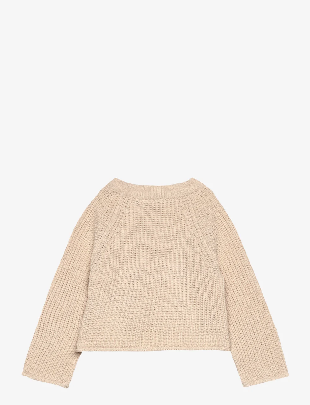 name it - NMFVENJA LS LOOSE SHORT KNIT - pullover - summer sand - 1