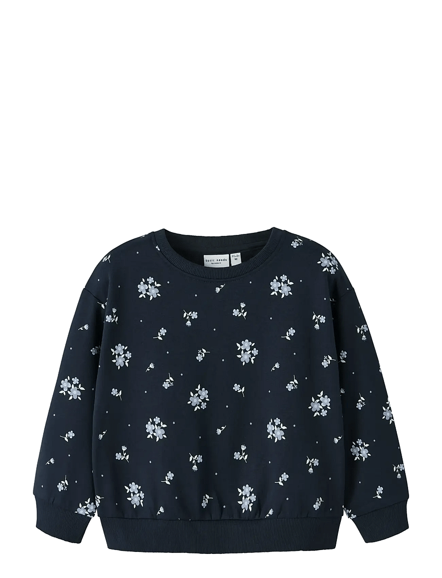 name it - NMFVILOUI LS RLX SWEAT BRU - sweatshirts - navy blazer - 1