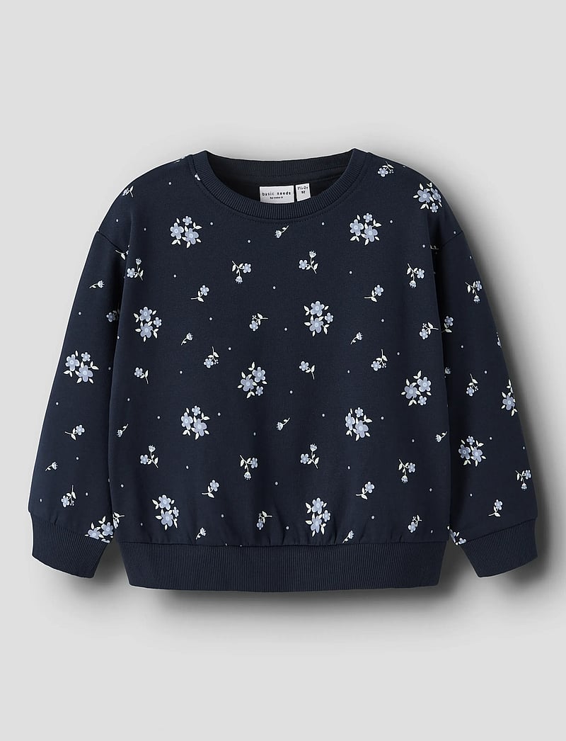name it - NMFVILOUI LS RLX SWEAT BRU - sweatshirts - navy blazer - 0