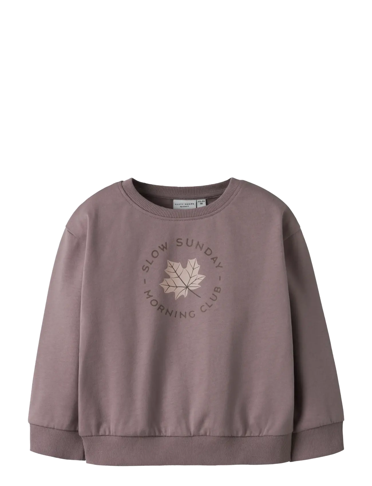 name it NMFVILOUI LS RLX SWEAT BRU - Oberteile - TOADSTOOL / purple