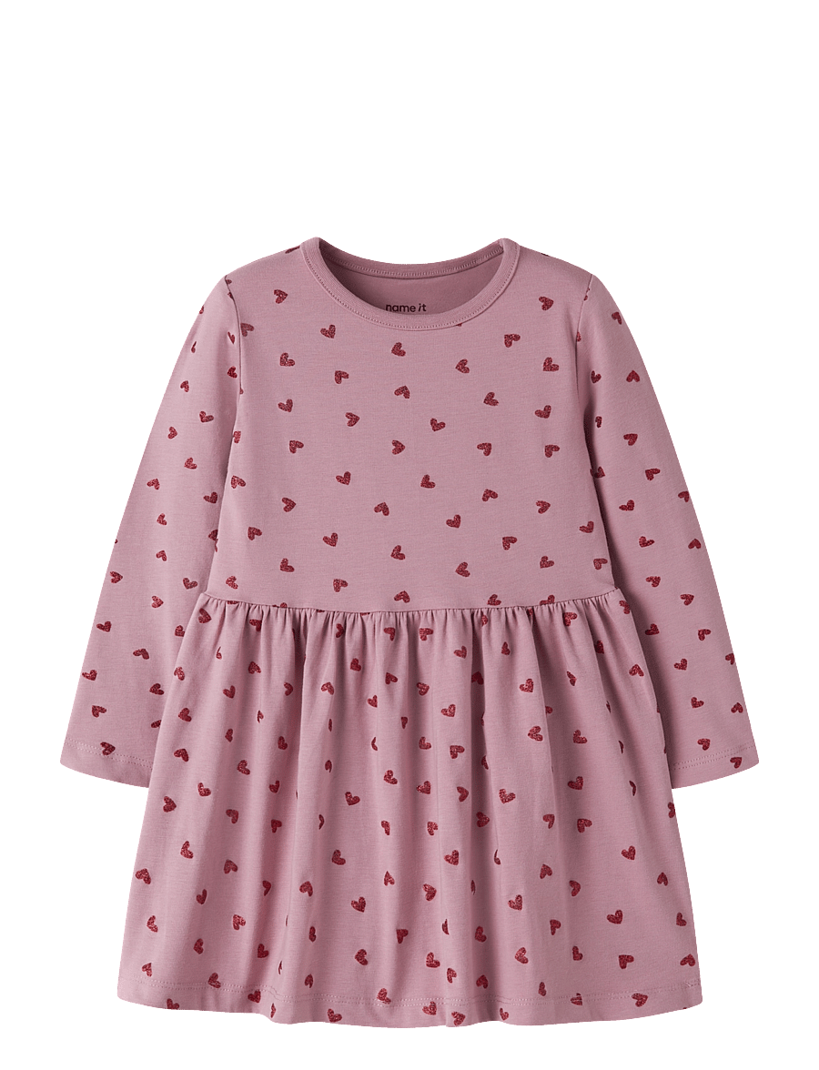 name it - NMFVIVIAN LS DRESS - lilas - 0
