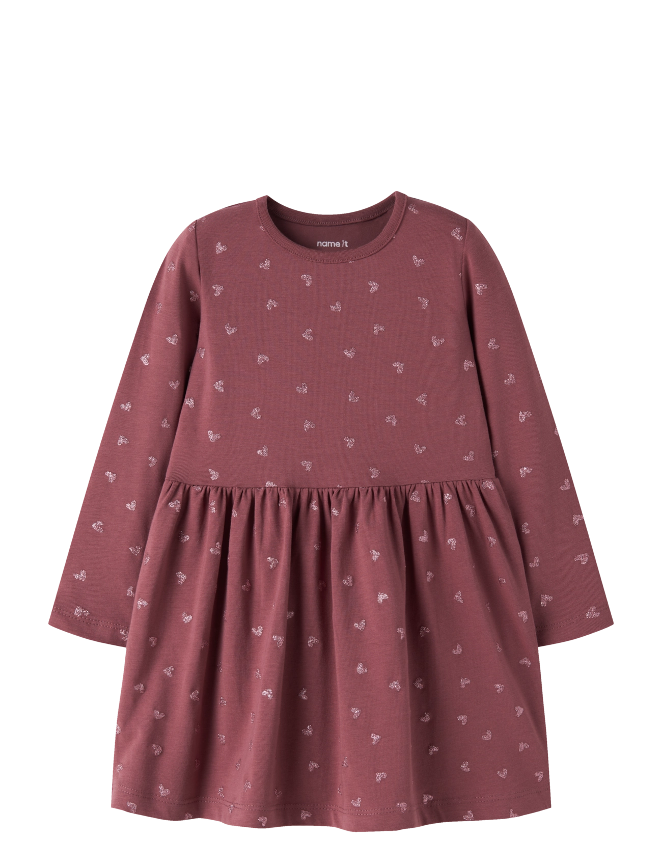 name it NMFVIVIAN LS DRESS - Name it - WILD GINGER / brown
