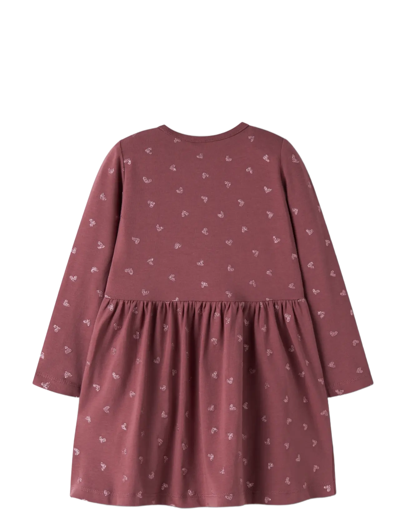 name it - NMFVIVIAN LS DRESS - wild ginger - 1