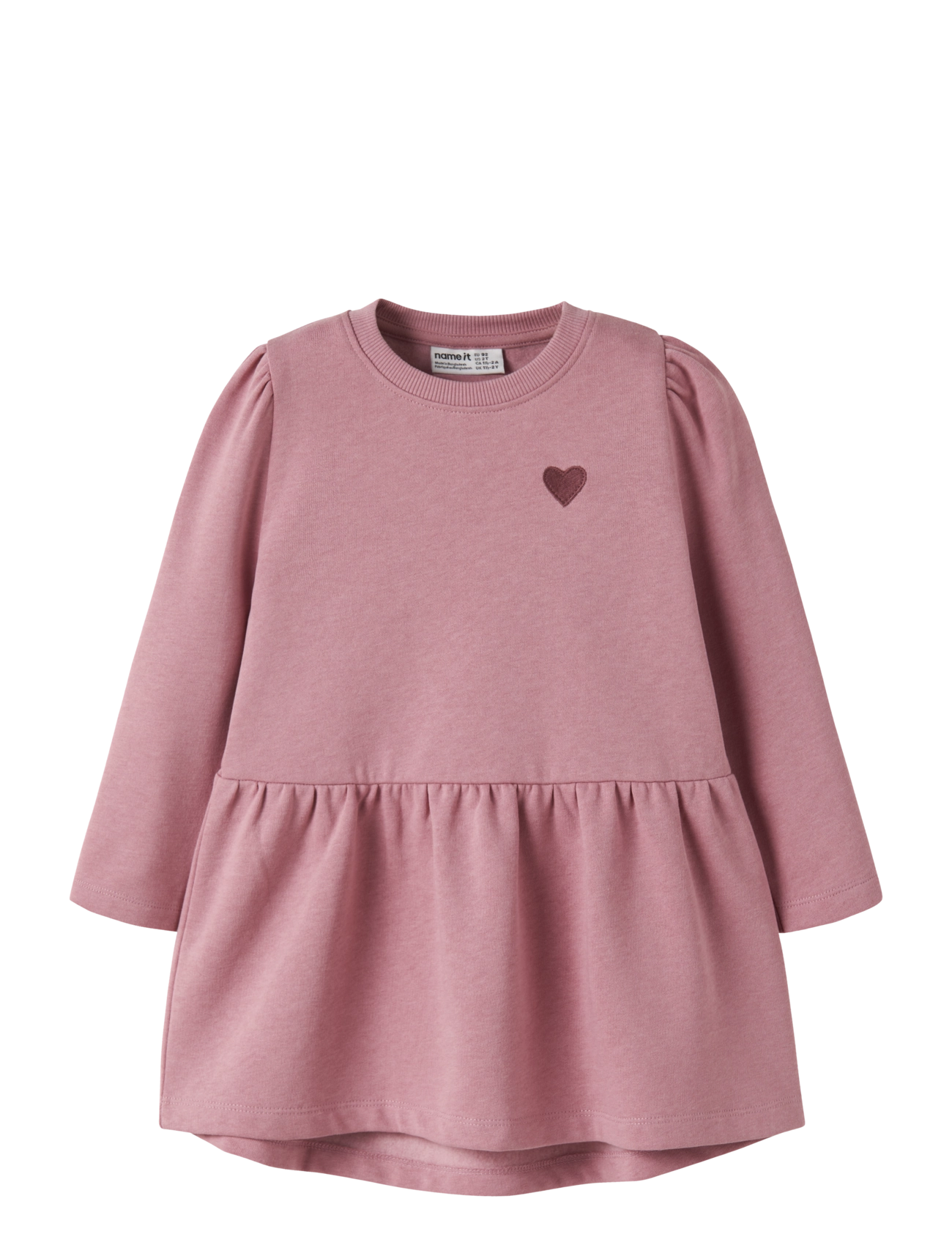 name it NMFVIMA LS SWE DRESS BRU - Name it - LILAS / purple